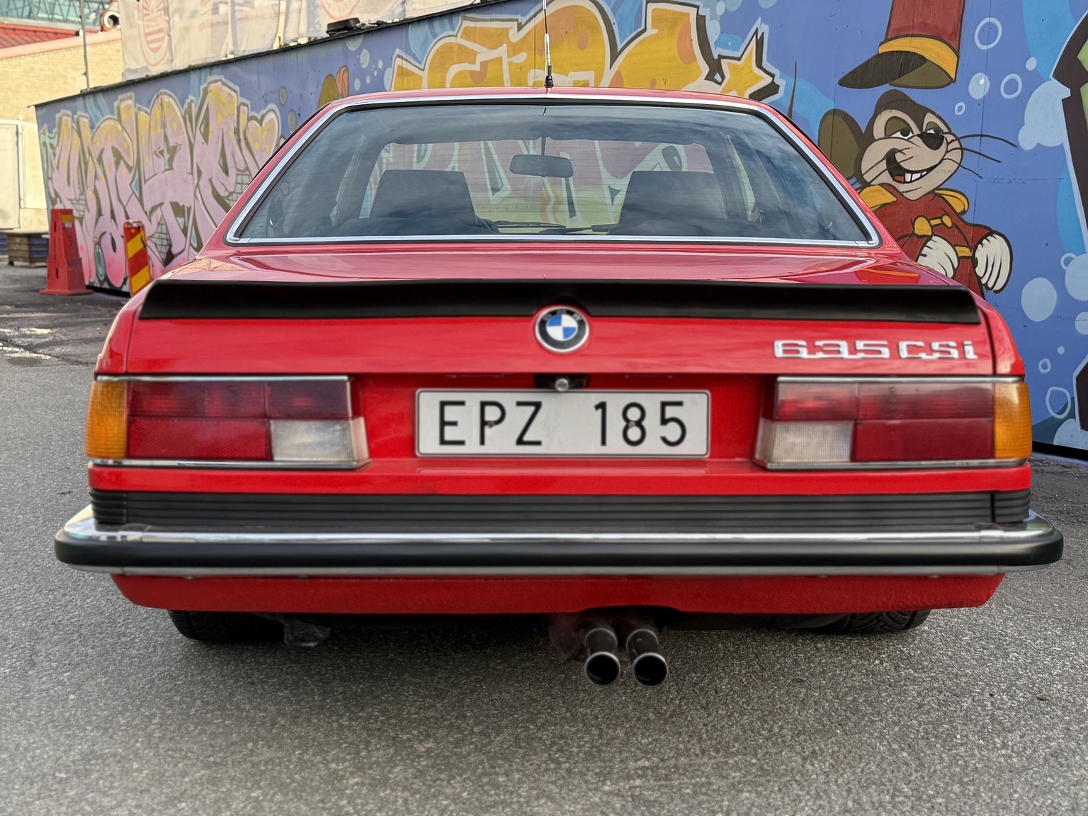 Exteriörbild på 1984 BMW 635CSi