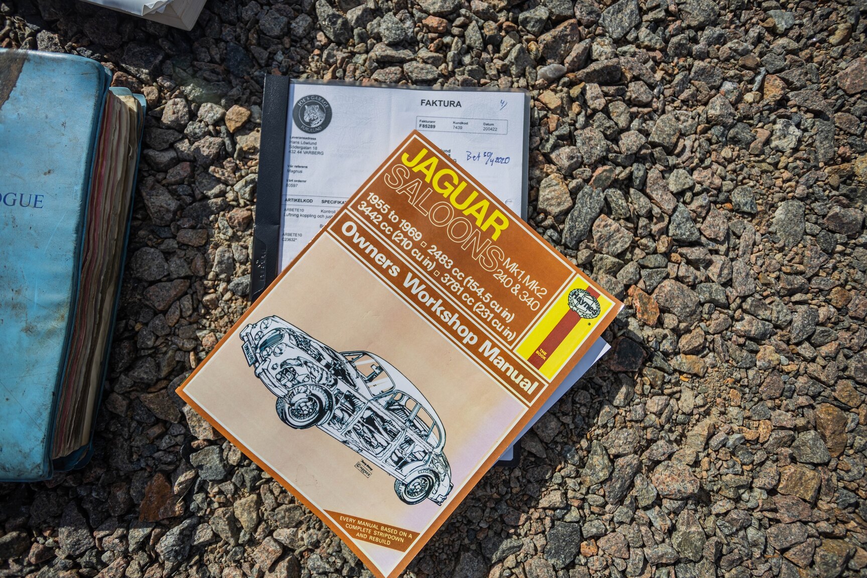 Documentation for 1968 Jaguar 340 XK Mark II