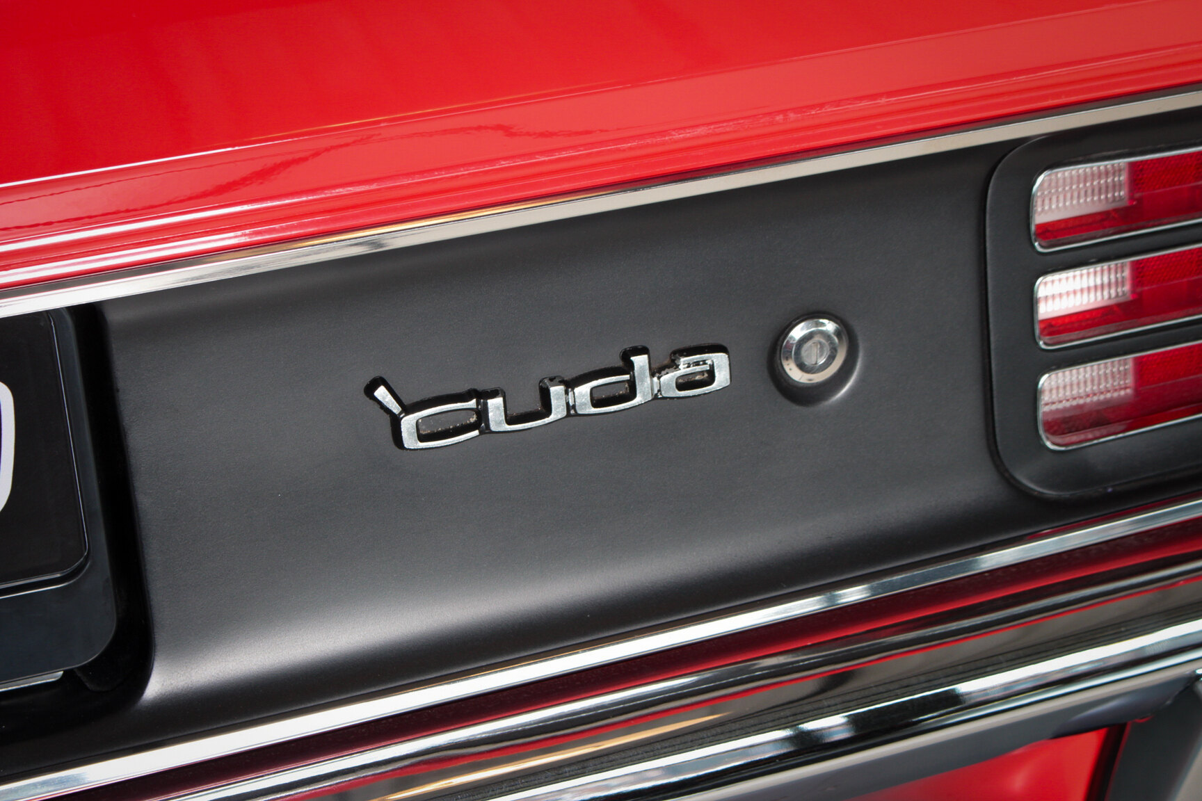 Exteriörbild på 1970 Plymouth Hemi Cuda