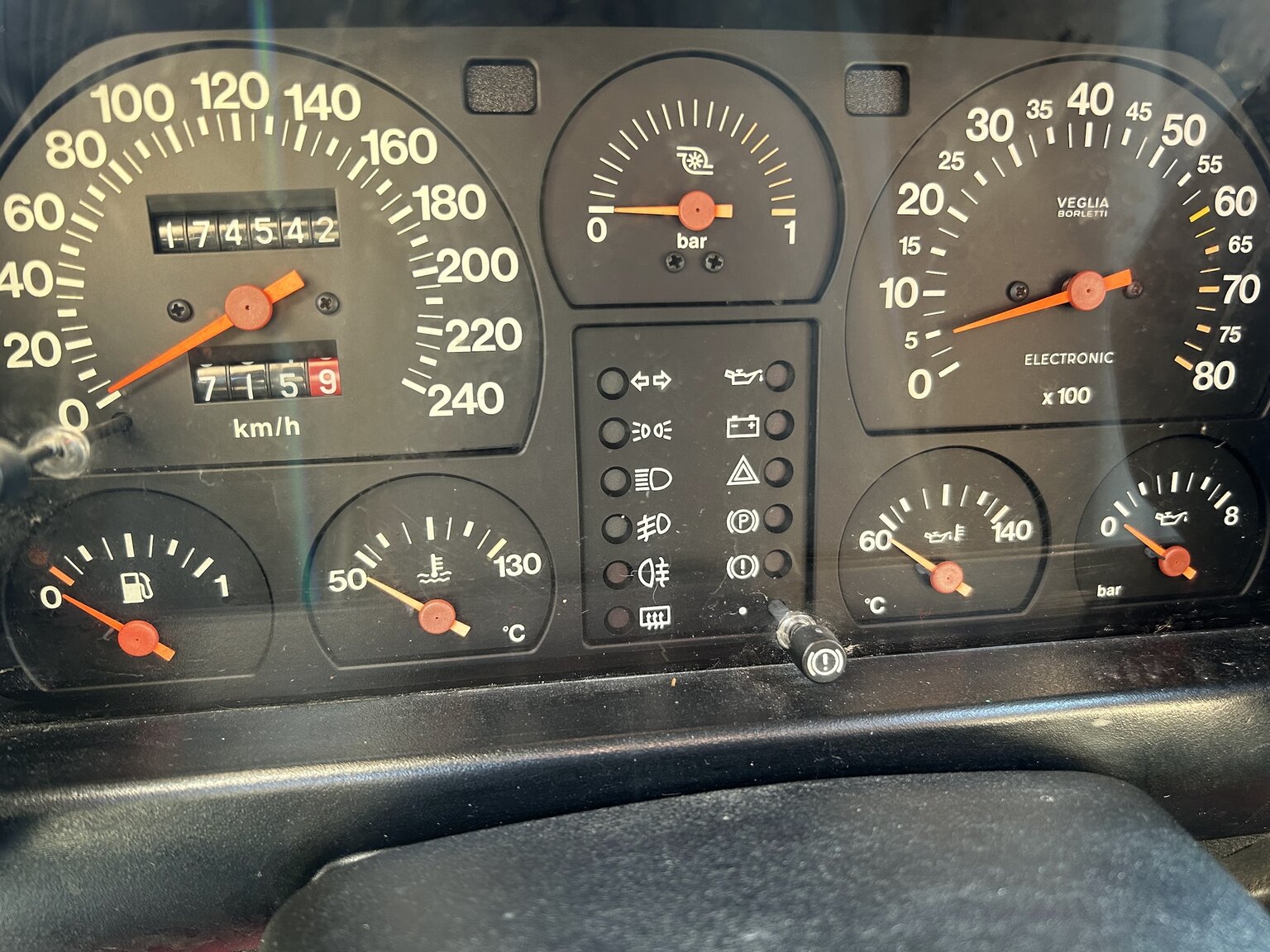 Interiörbild 1987 Fiat UNO Turbo I.E (17)