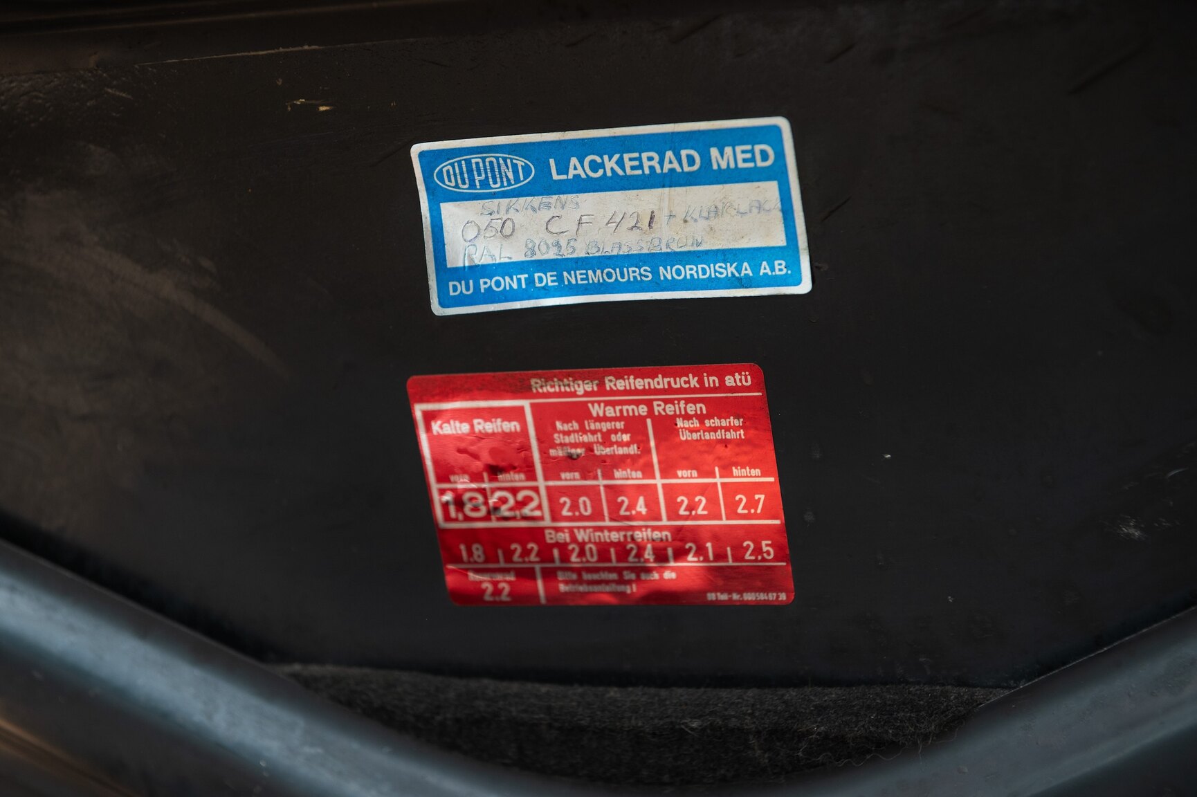 Interiörbild 1968 Mercedes-Benz 280 SL Pagoda (69)