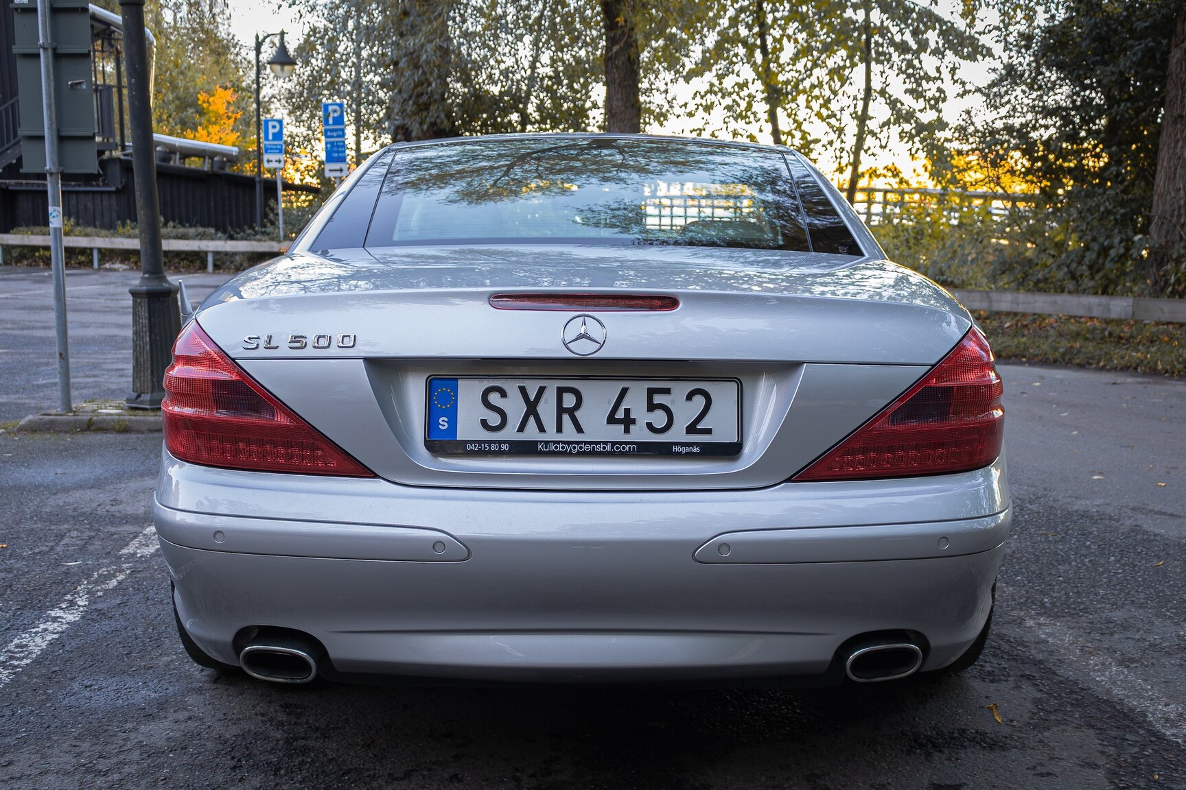 Exteriörbild på 2002 Mercedes-Benz SL 500