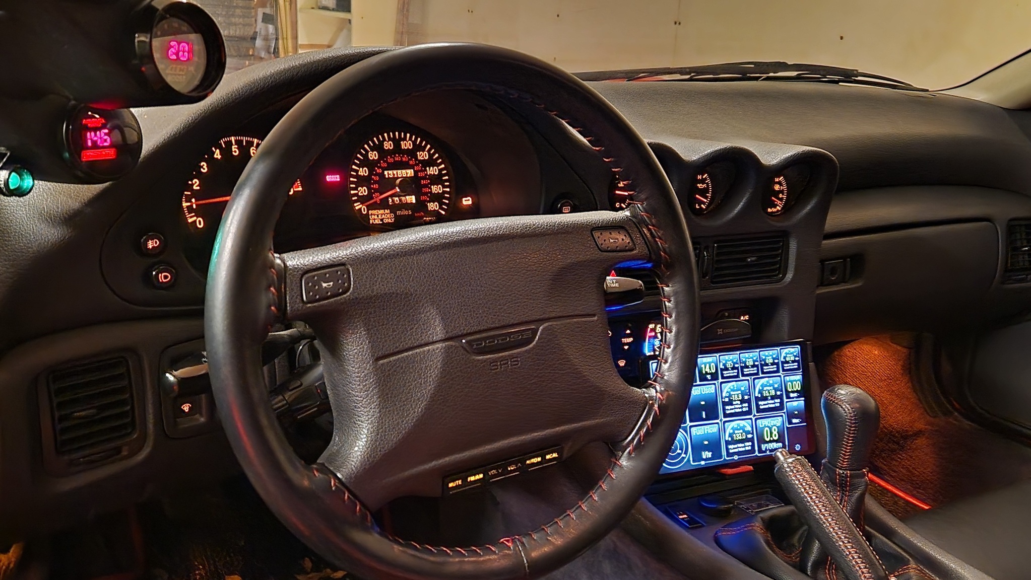 Innenraumfoto von 1992 Dodge Stealth RT/T Twin Turbo (6)