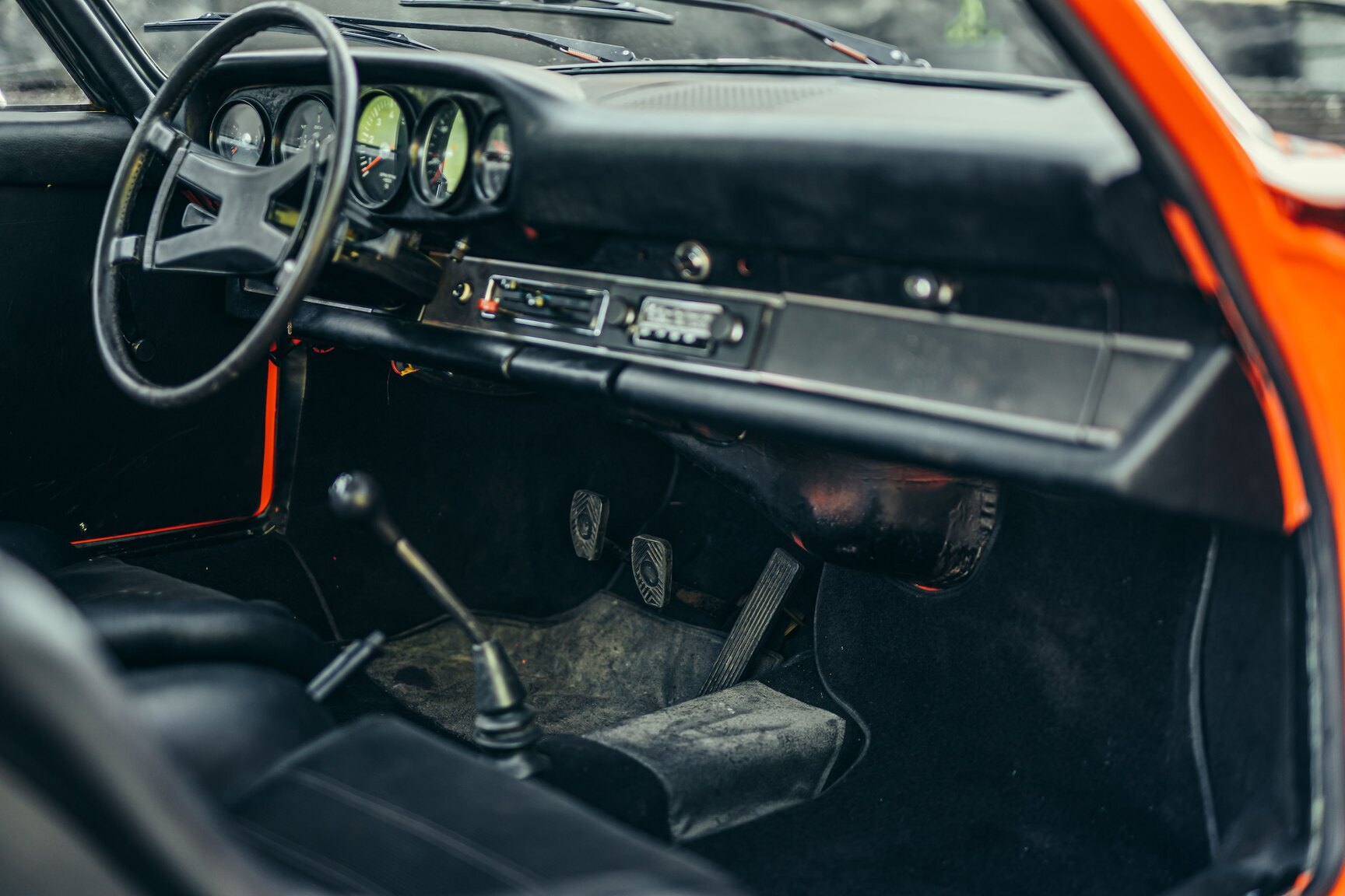 Interior image of 1972 Porsche 911E