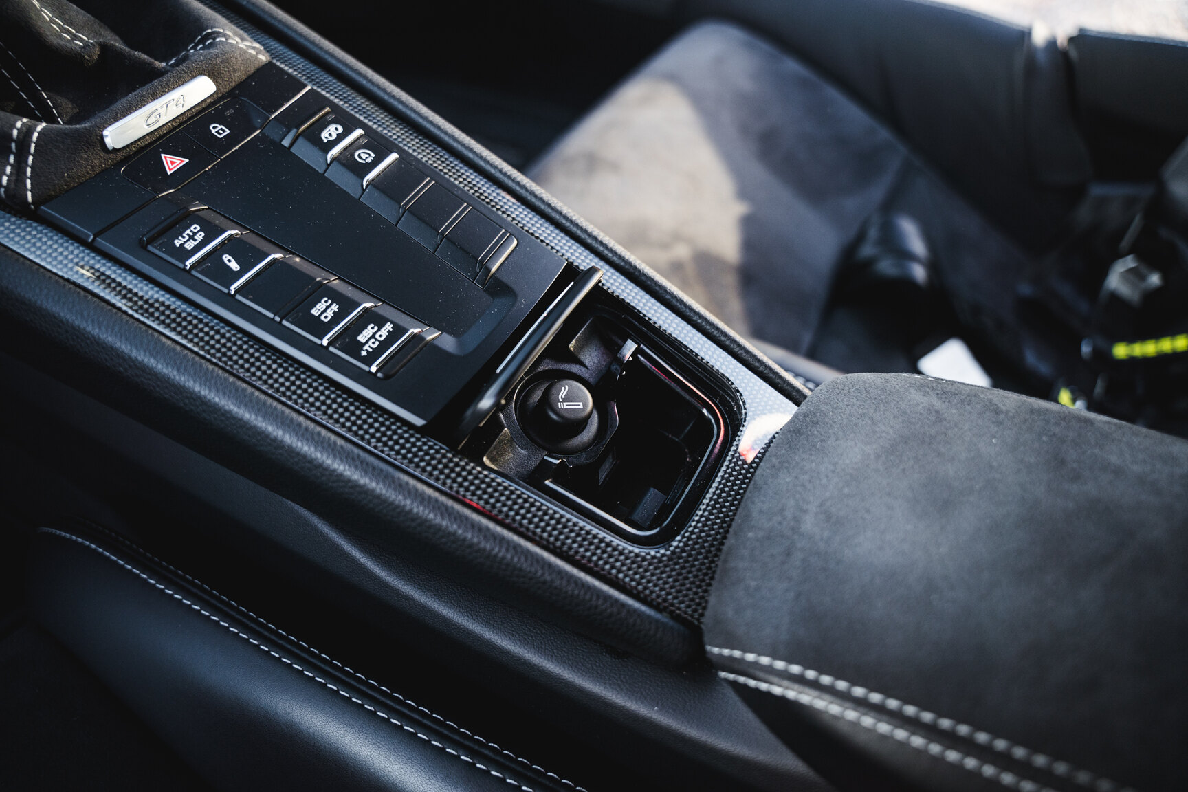 Interiörbild 2020 Porsche 718 Cayman GT4