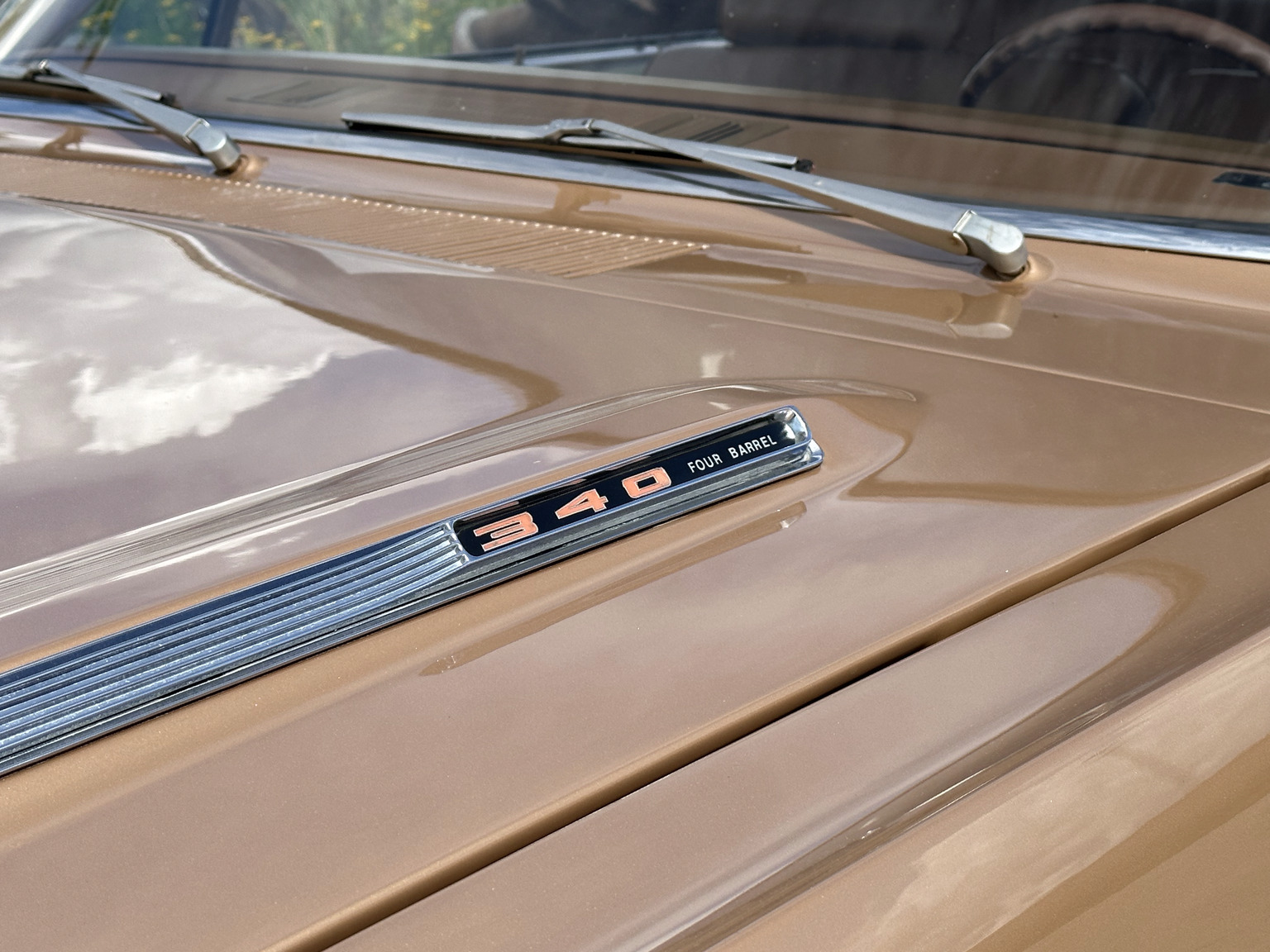 Exteriörbild på 1969 Dodge Dart Swinger 340