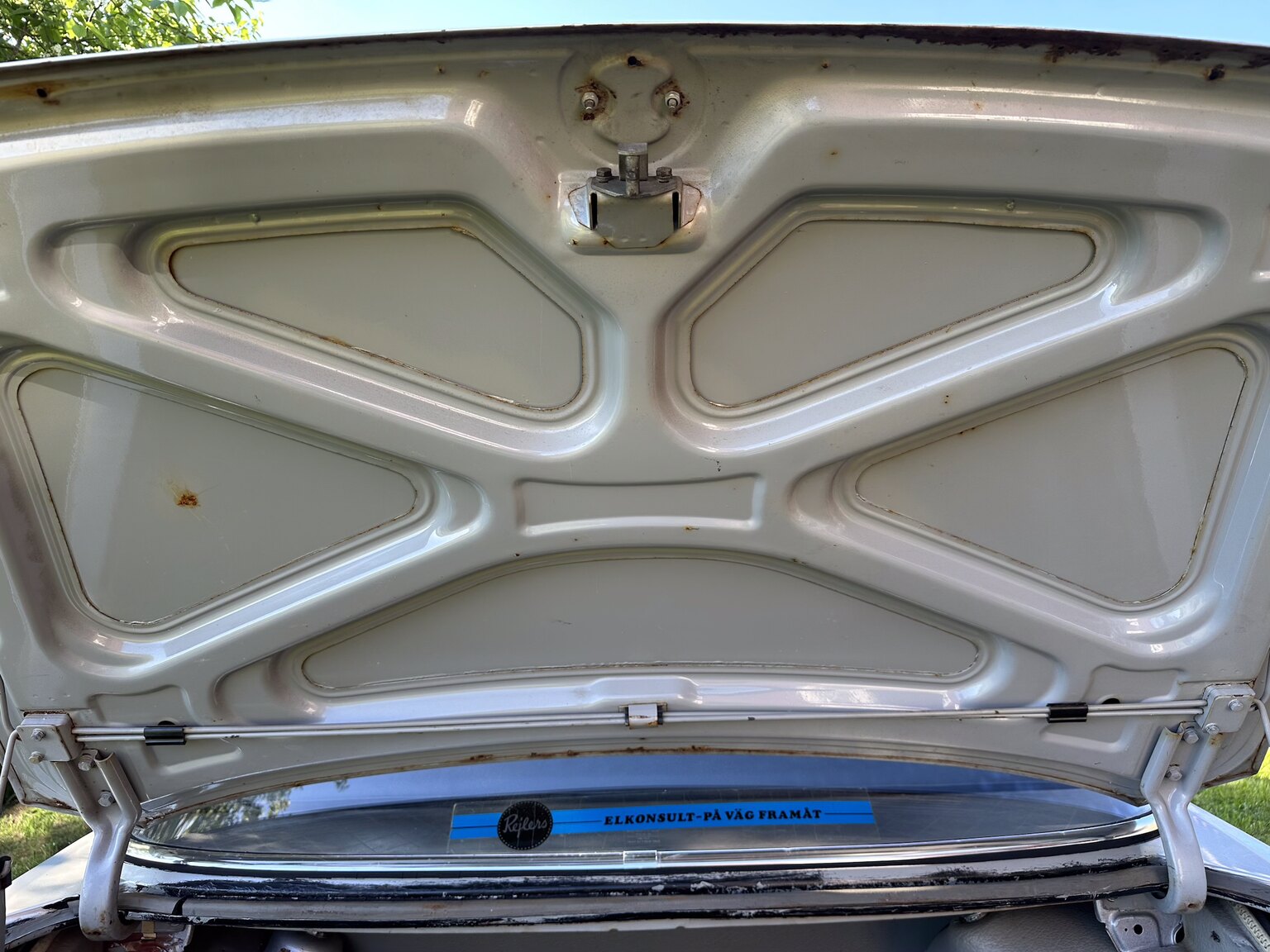 Interiörbild 1968 BMW 2000 CS