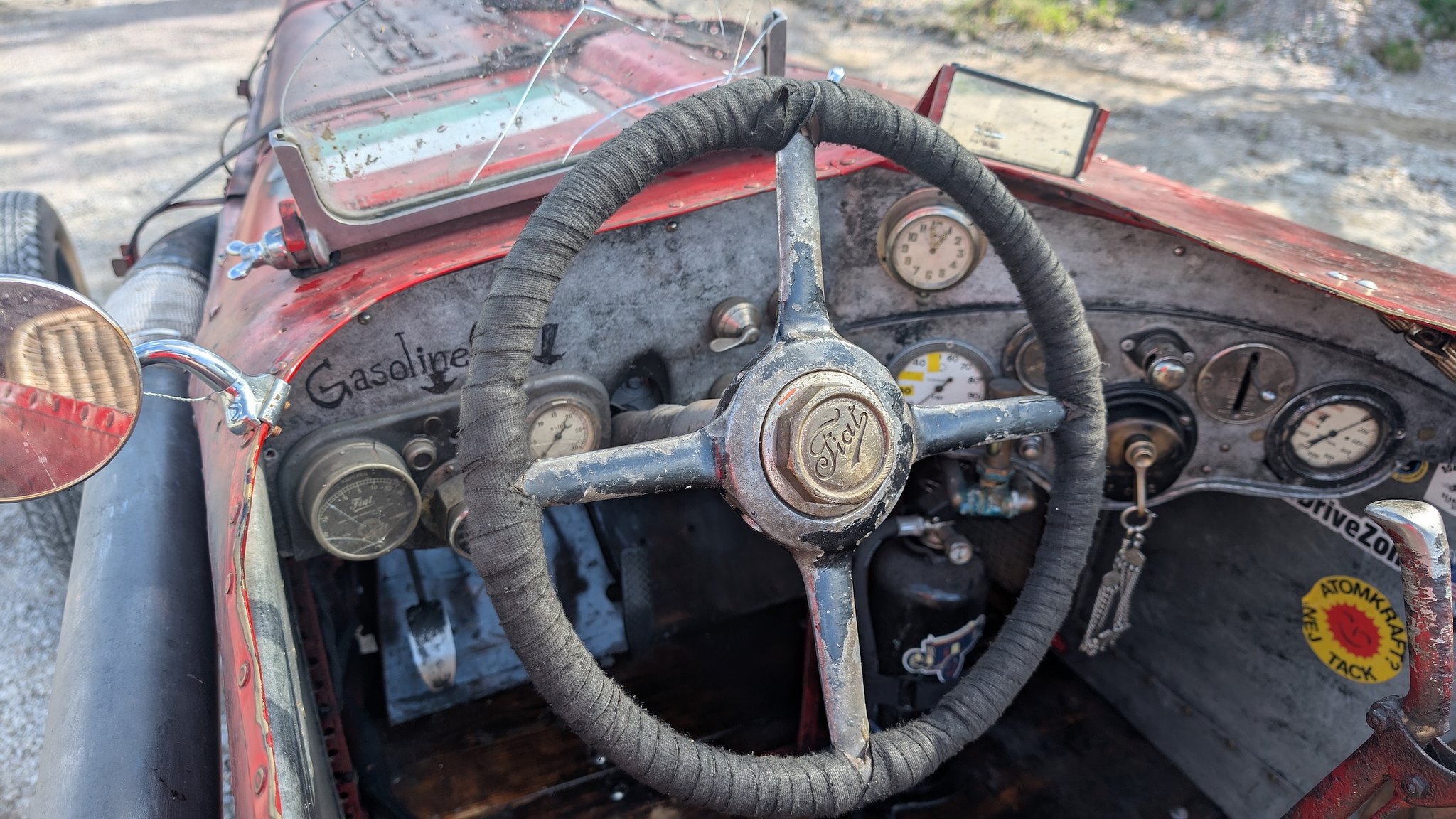 Interior image of 1929 FIAT 321C (521c) "Flying Fiona"