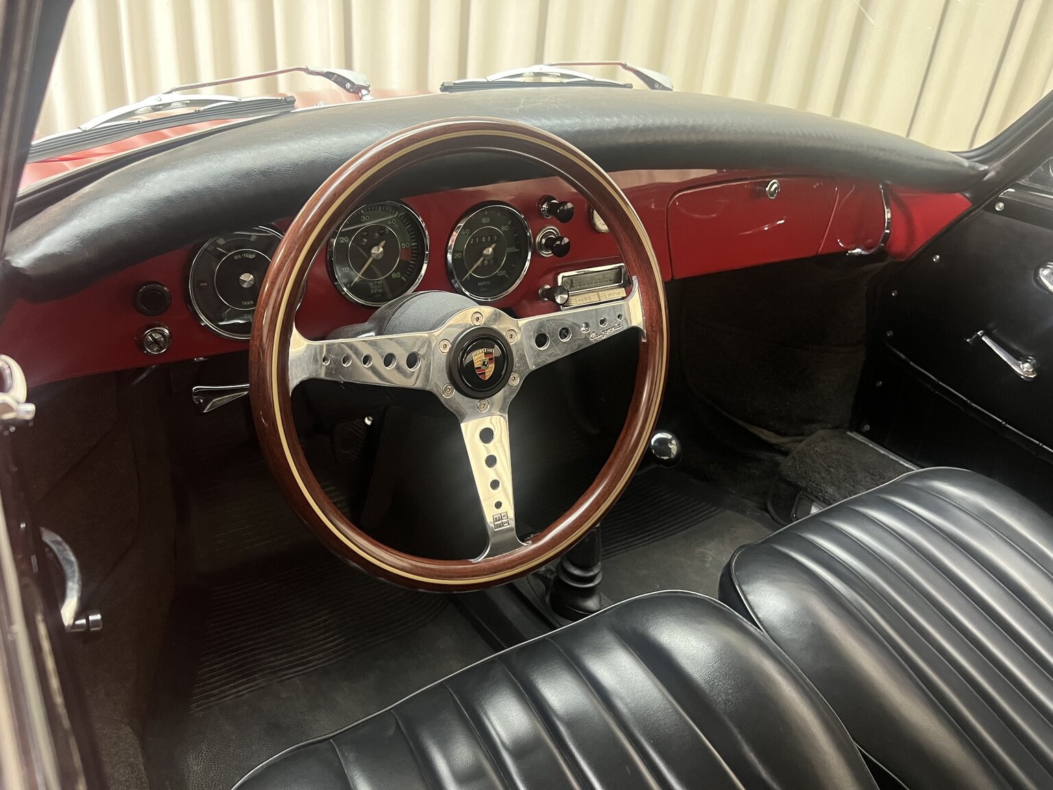 Interior image of 1960 Porsche 356
