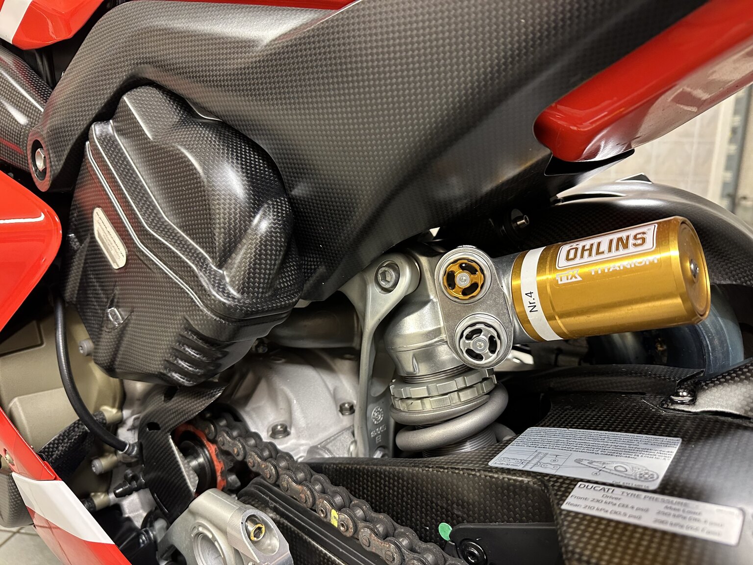 2021 Ducati Superleggera V4 23/500, Mekanik