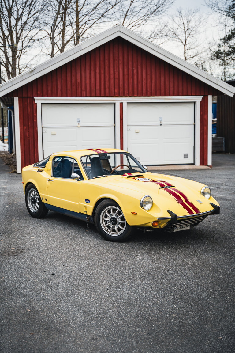 Exteriörbild på 1969 Saab Sonett II