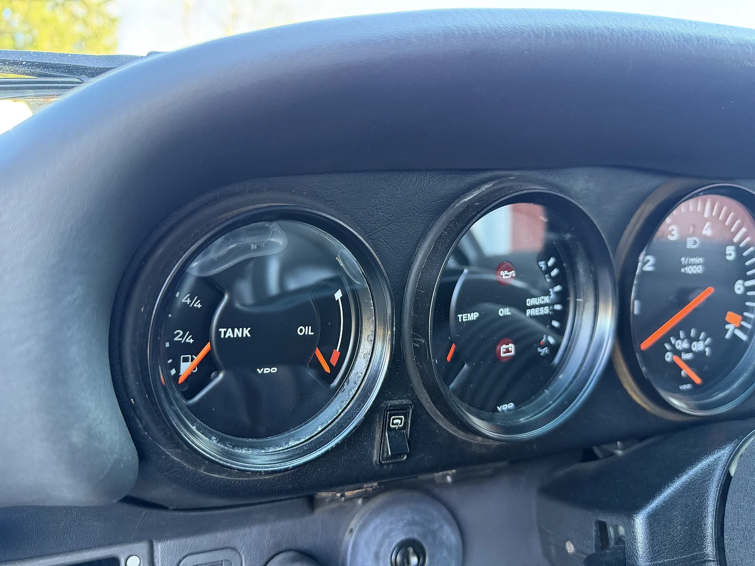 Interiörbild 1989 Porsche 911 / 930 3.3 Turbo 5-speed (15)