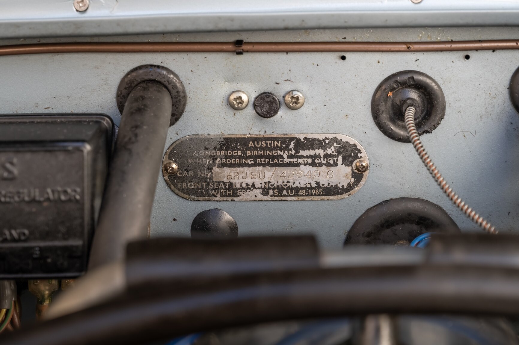 Image of 1967 Austin-Healey 3000 MK3 Phase 2 mechanics
