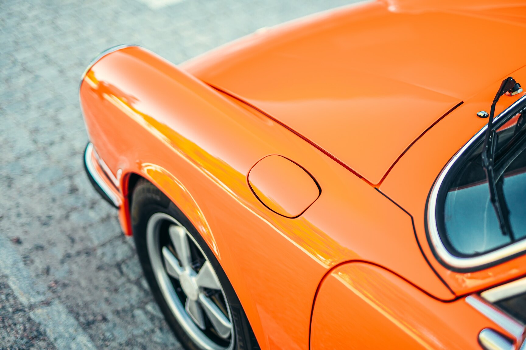 Exteriörbild på 1972 Porsche 911E