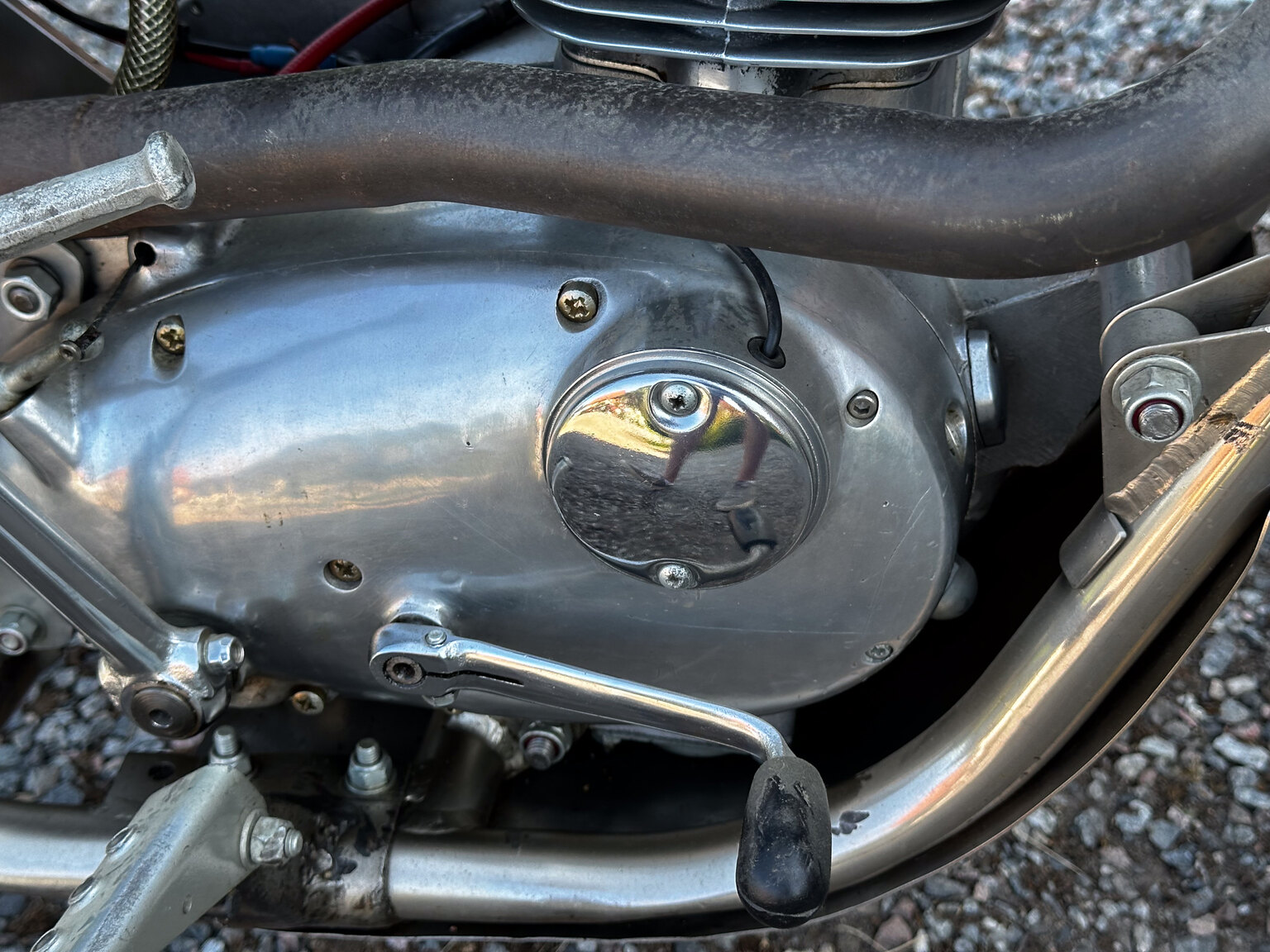 Image of 1971 BSA Rickman Métisse 500 mechanics