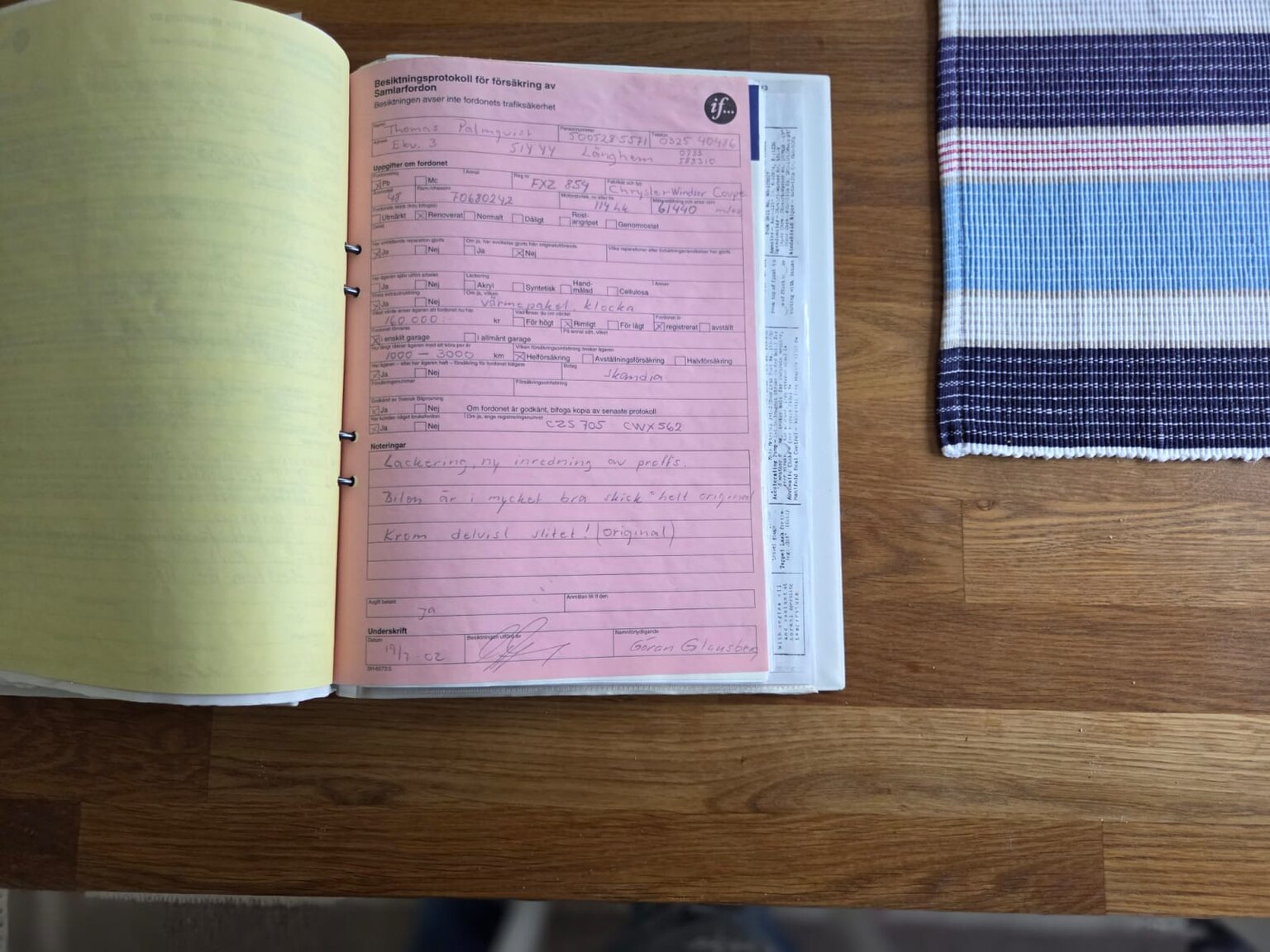 Documentation for 1948 Chrysler Windsor Club Coupé