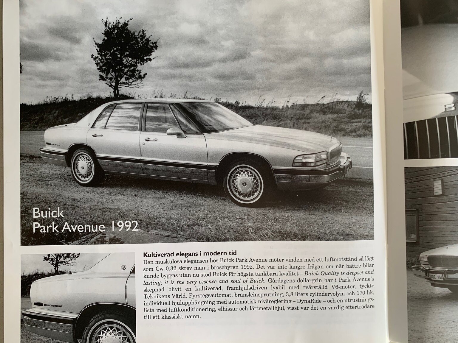 Documentation for 1992 Buick Park Avenue