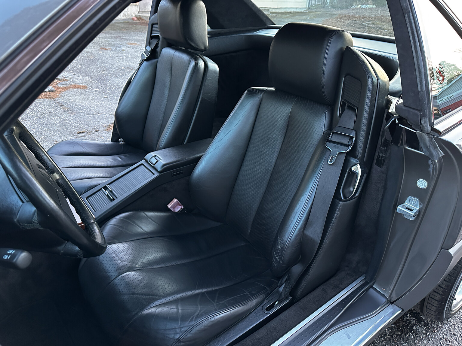 Interiörbild 1990 Mercedes-Benz SL500