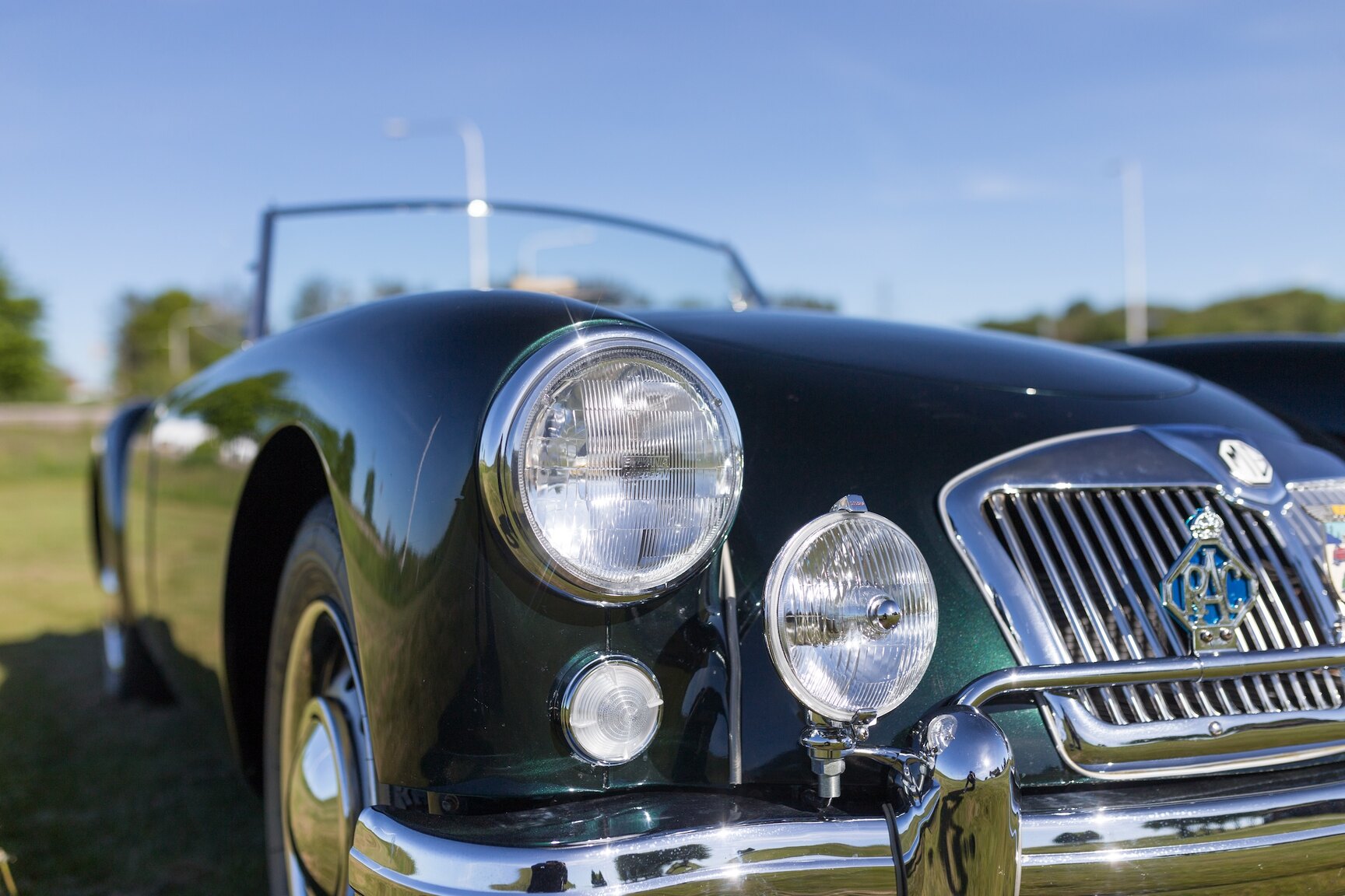 Exteriörbild på 1958 MG MGA 1500