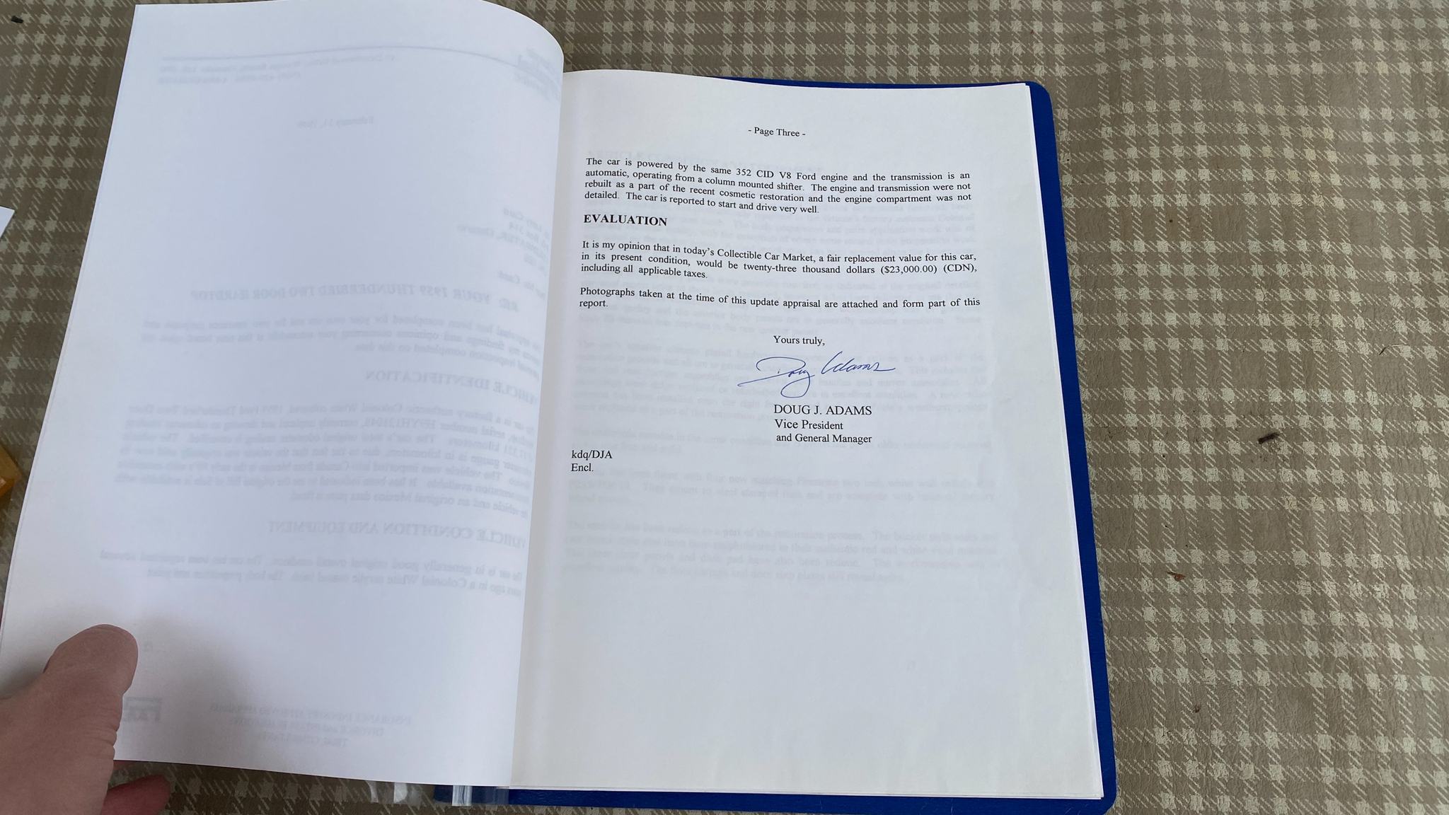 Dokumentation, 1959 Ford Thunderbird hardtop (90)