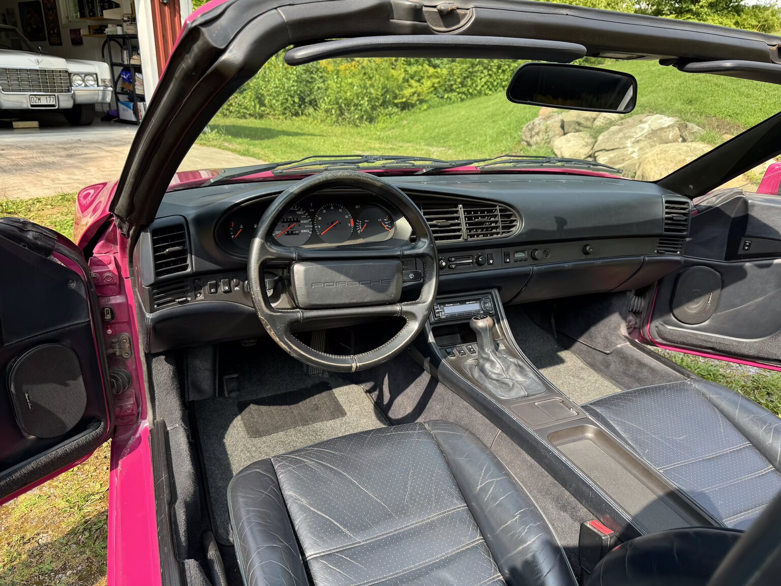 Interior image of 1990 Porsche 944 S2 Convertible