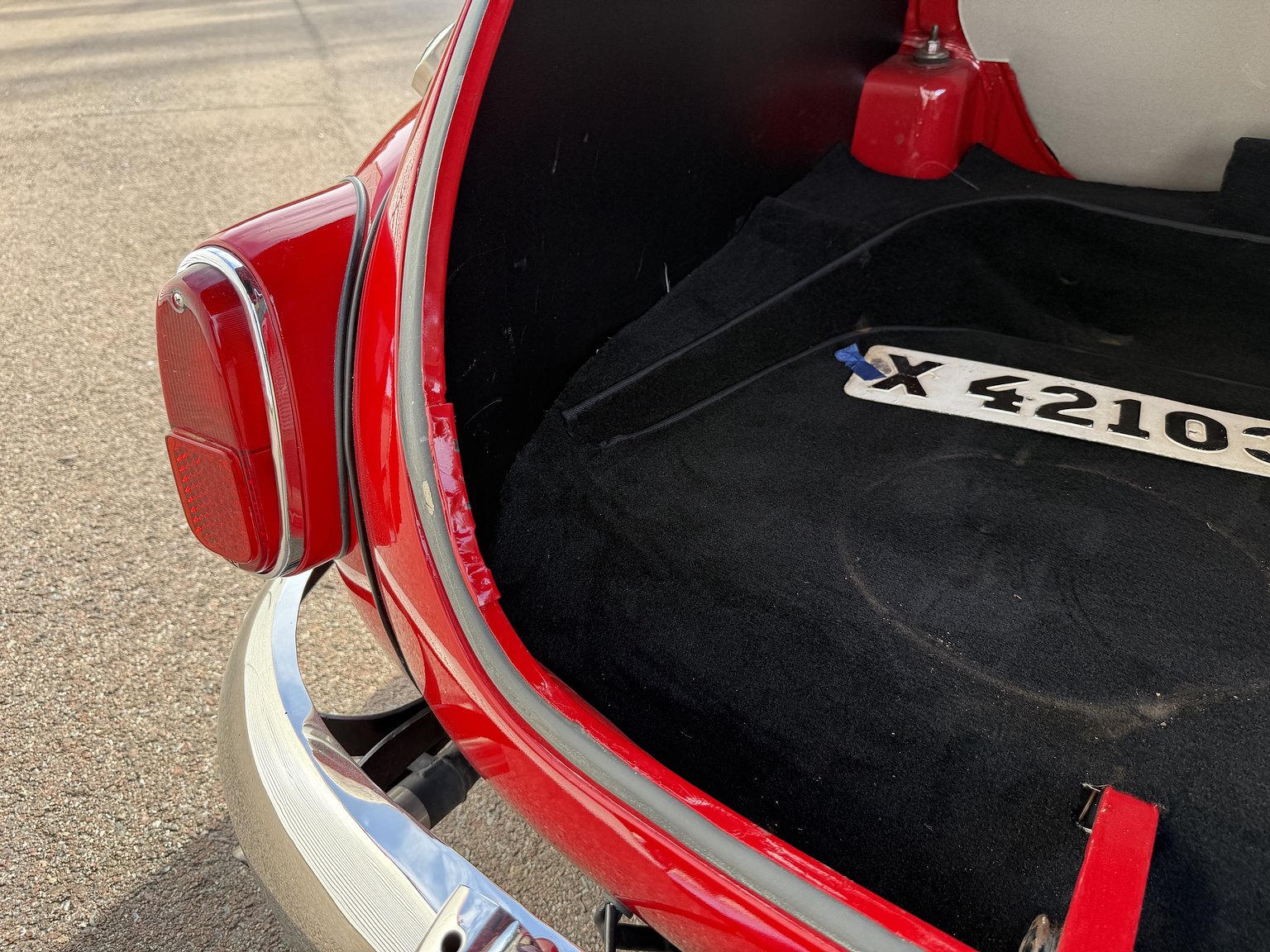 Interiörbild 1964 Volvo PV Sport