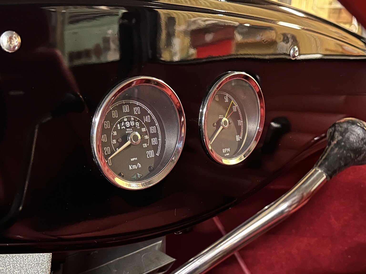 Interiörbild 1927 Pontiac Custom Rod