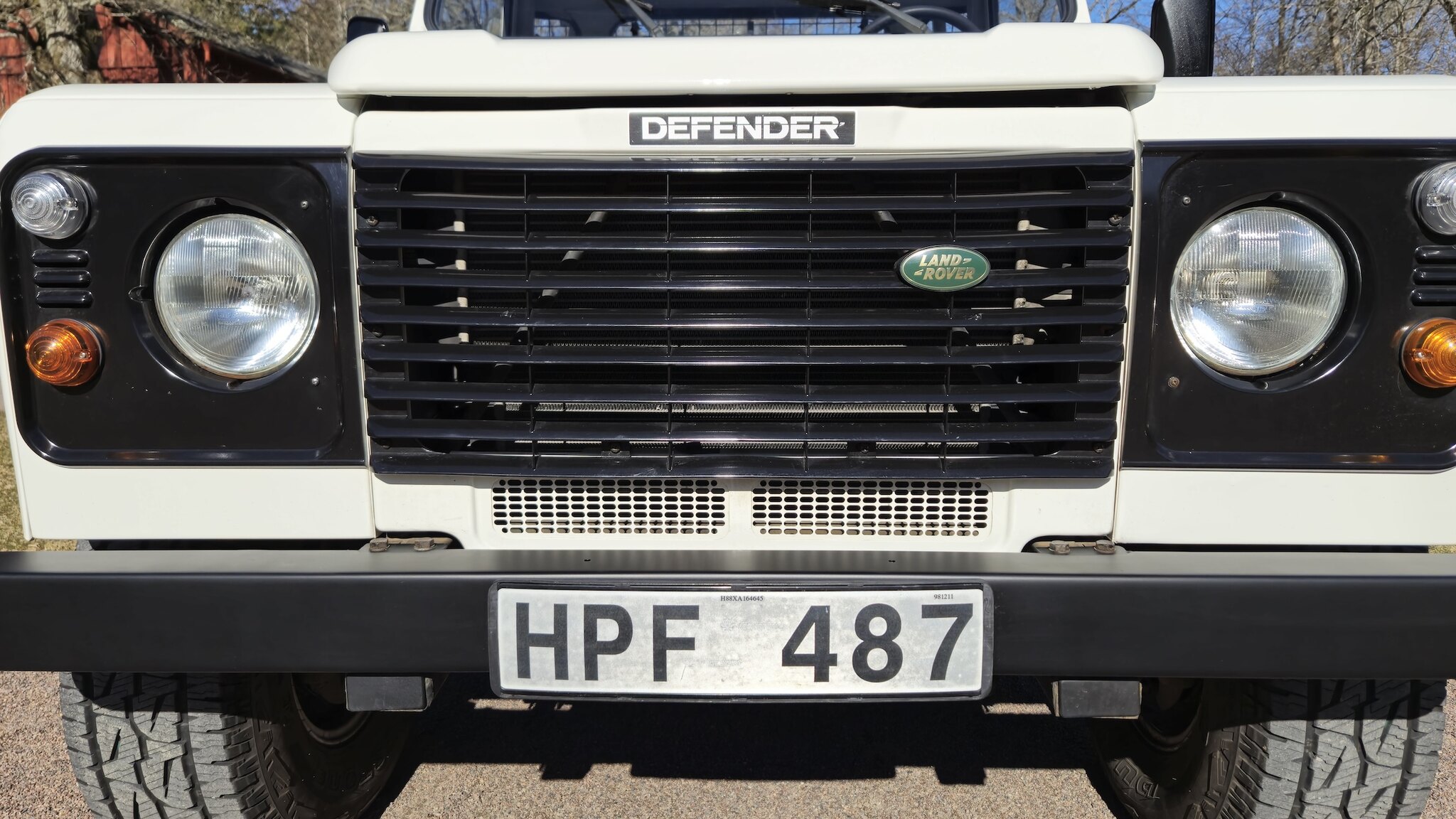 Aussenfoto 1999 Land Rover Defender Single Cab Pickup