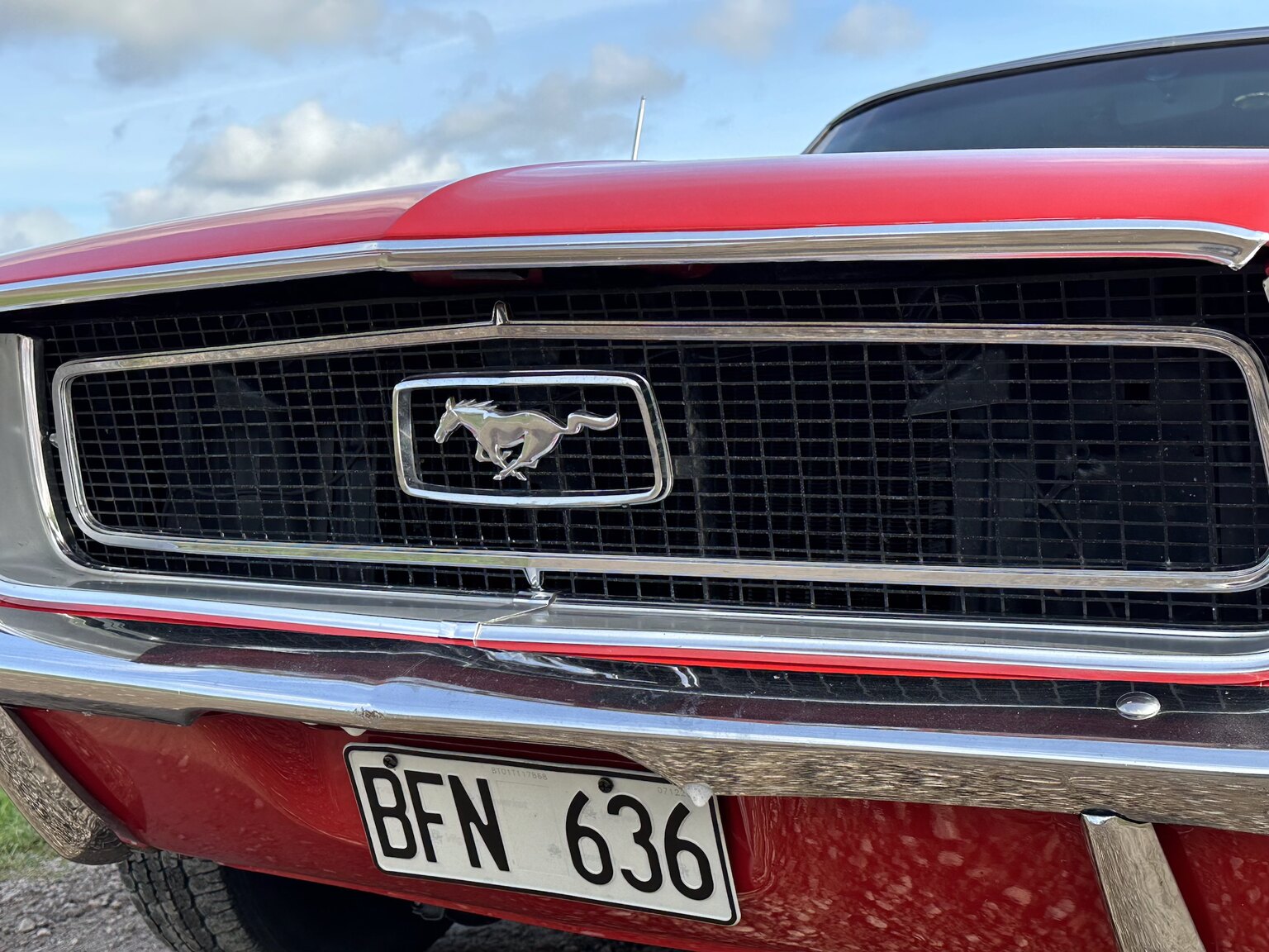 Exteriörbild på 1968 Ford Mustang Hardtop 3.3