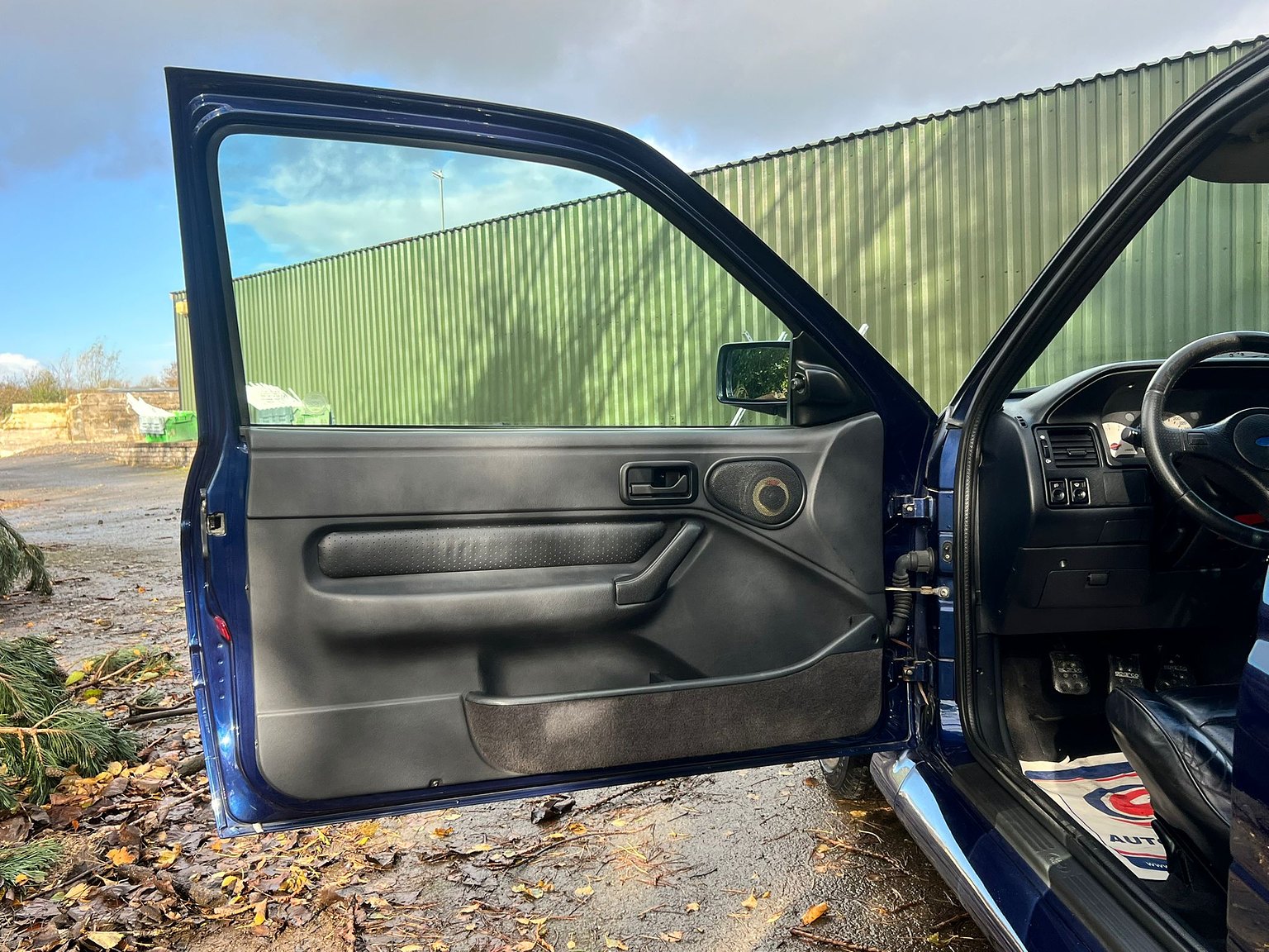 Interiörbild 1993 Ford Escort RS Cosworth "Big Turbo"