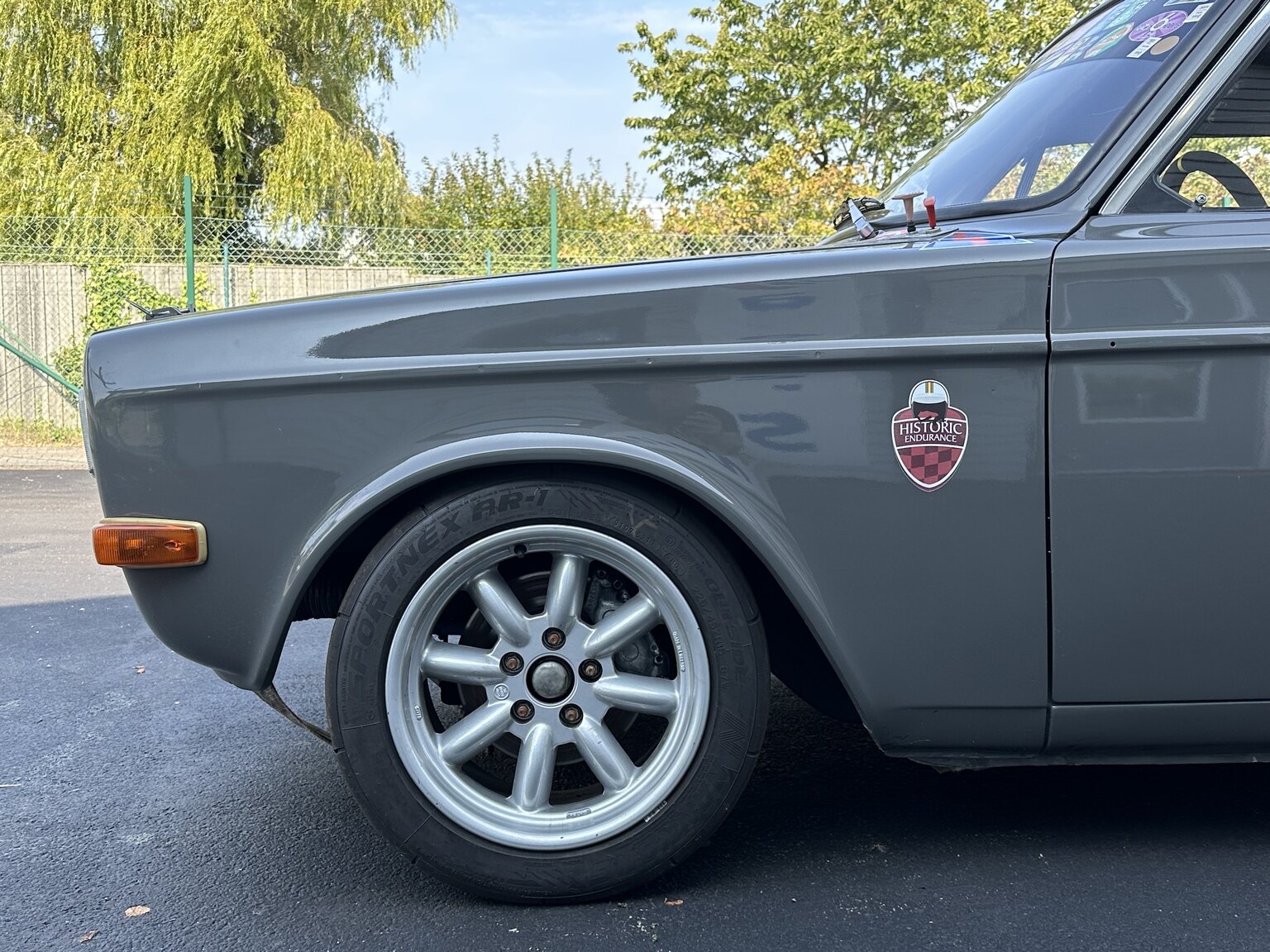 Exterior image of 1969 Volvo 142 race car