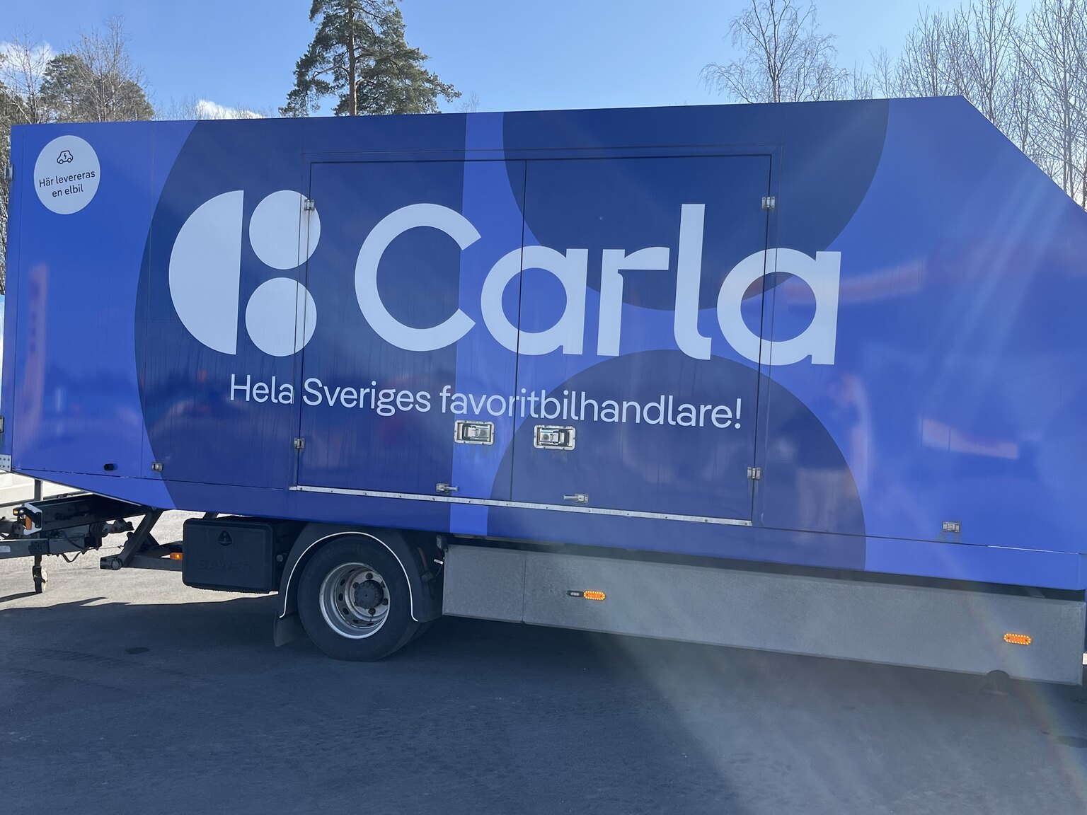 Exteriörbild på 2022 Iveco Daily 70-180 Chassis (Biltransport)