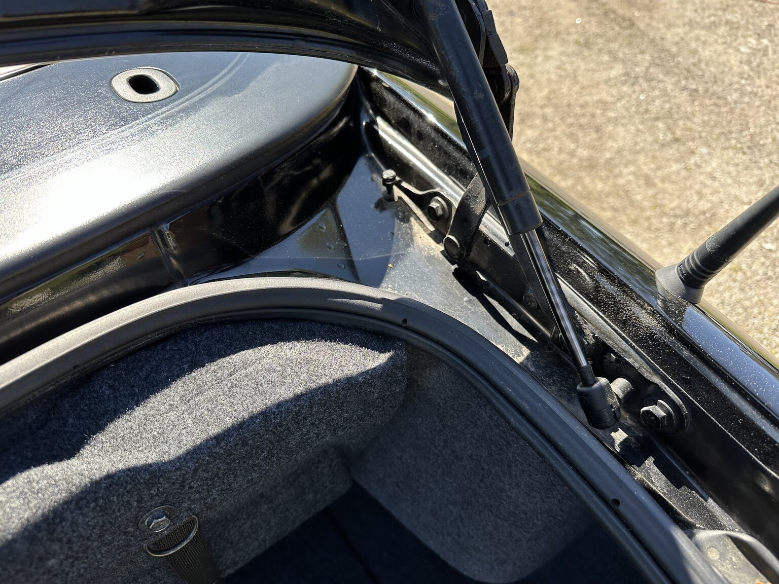 Interiörbild 2003 SAAB 9-3 Aero Turbo Cabriolet