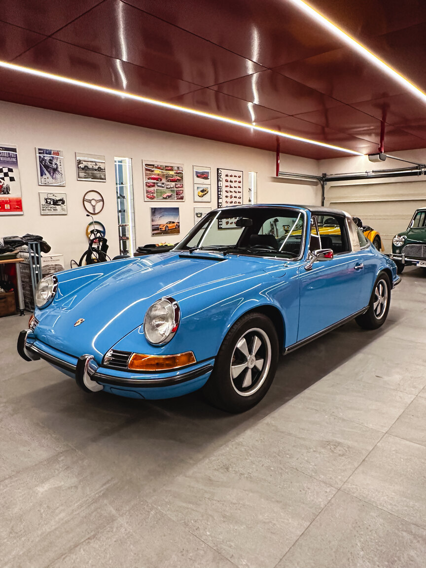 Exteriörbild på 1970 Porsche 911 E Targa