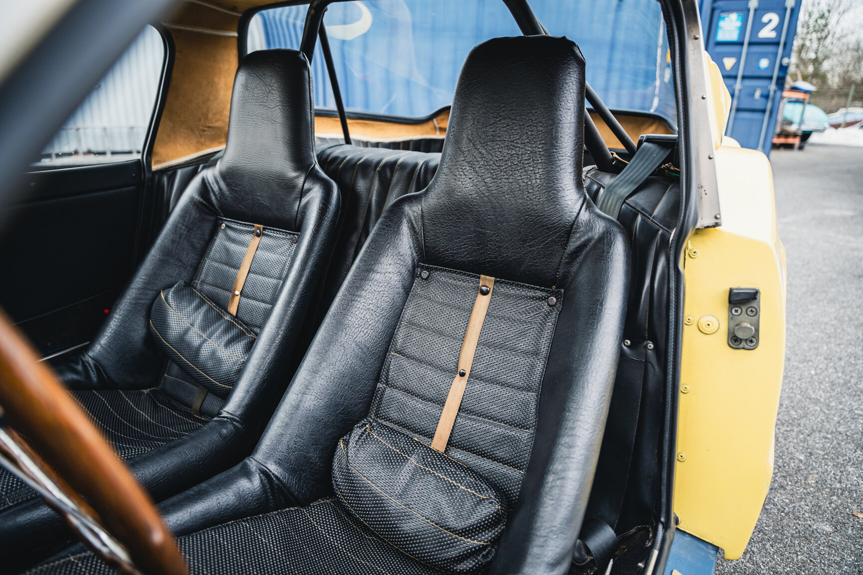 Innenraumfoto von 1969 Saab Sonett II