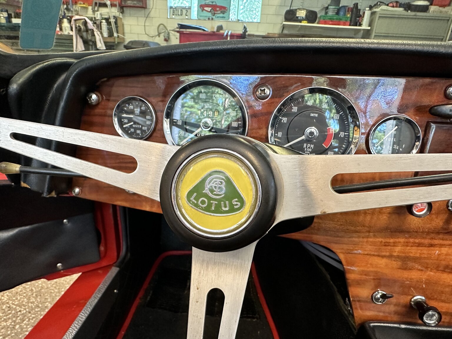 Interior image of 1964 Lotus Elan S2