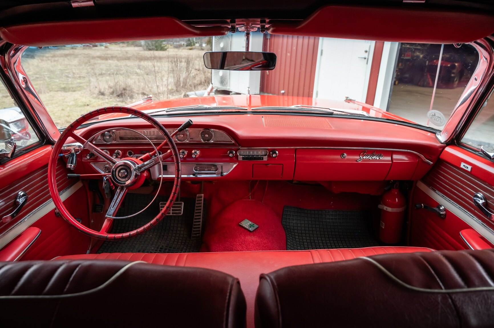 Innenraumfoto von 1962 Ford Galaxie 500 Sunliner