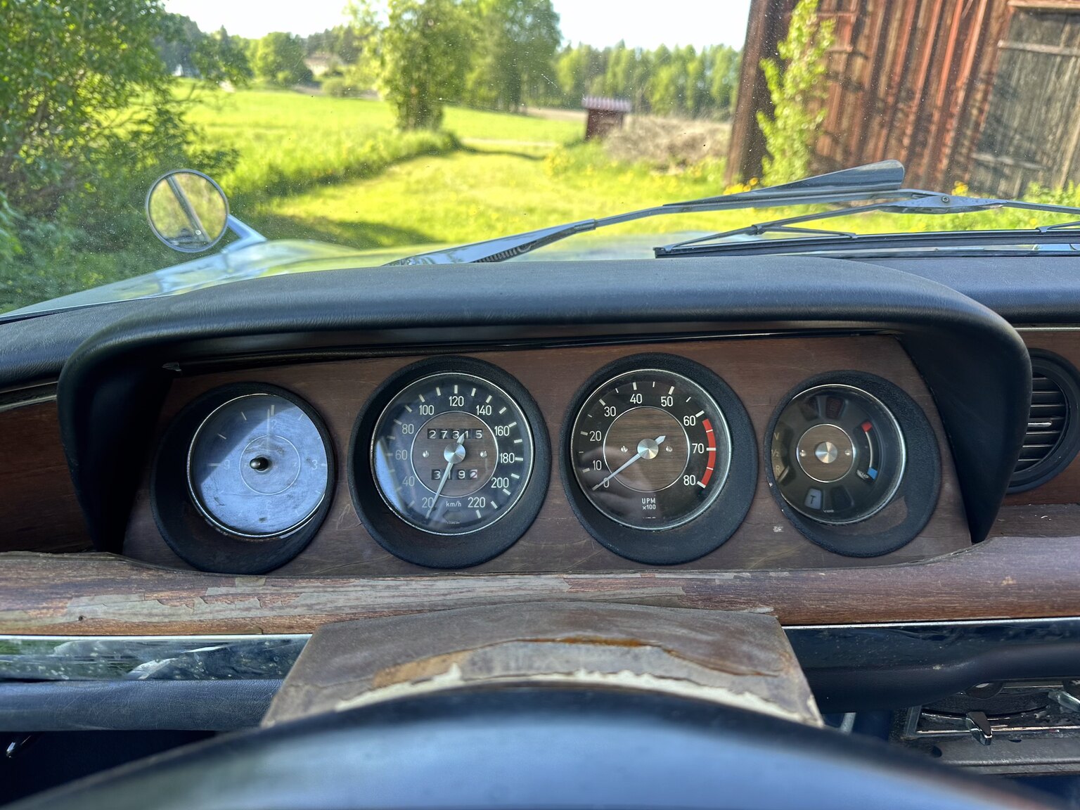 Interiörbild 1968 BMW 2000 CS