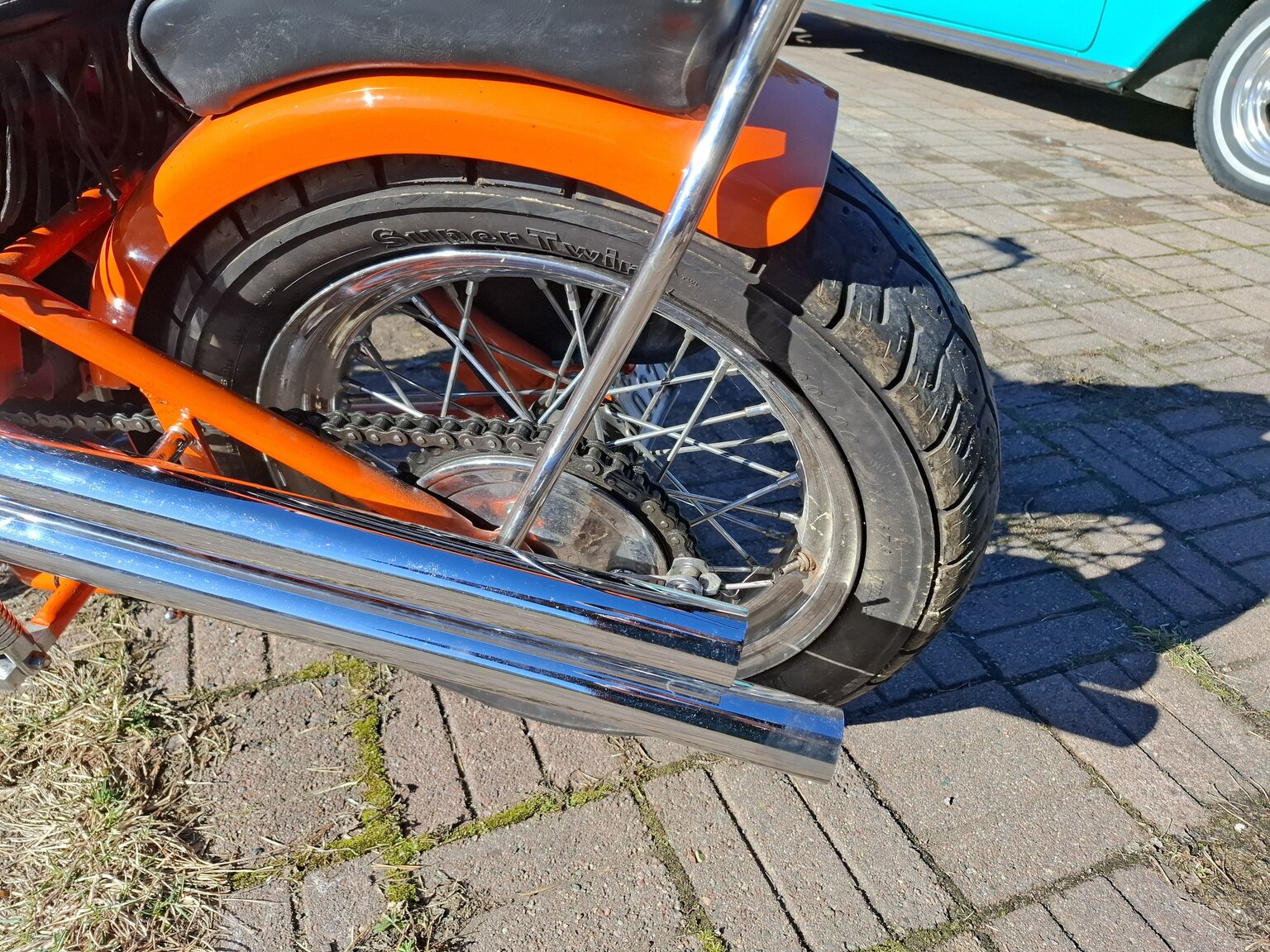 Aussenfoto 1953 Triumph Thunderbird Chopper