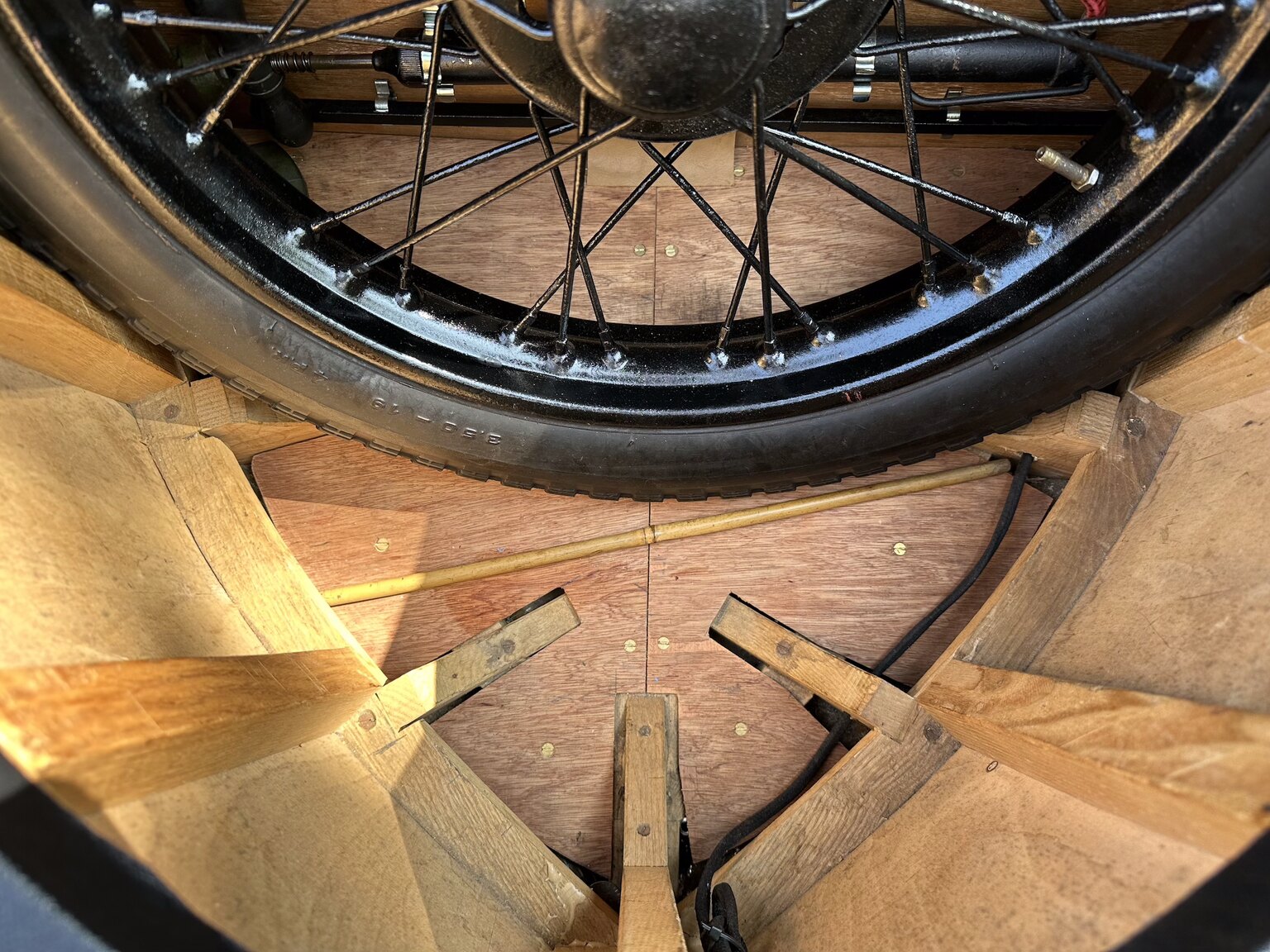 Interiörbild 1938 AUSTIN SEVEN BOAT TAIL