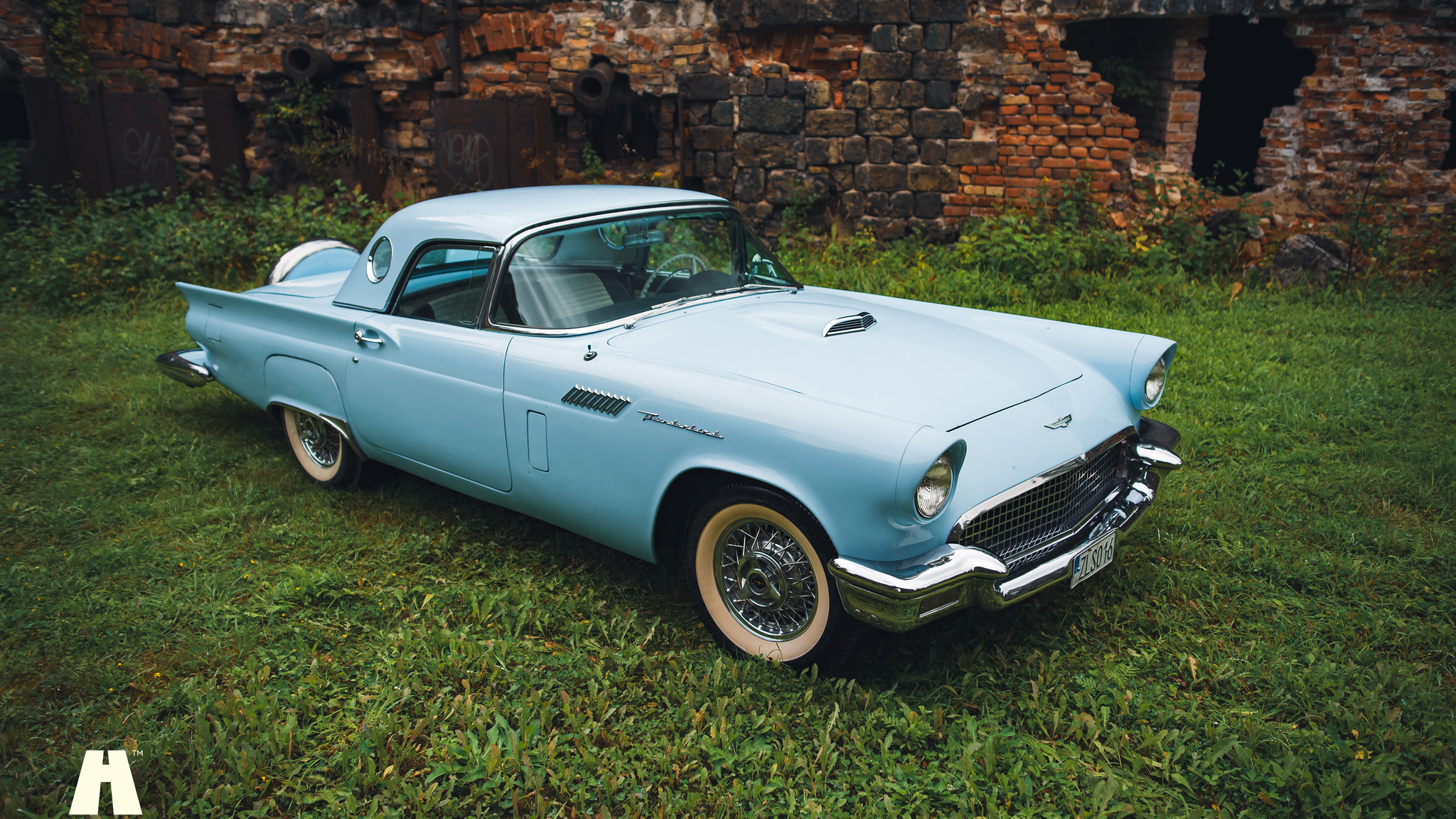 Exteriörbild på 1957 Ford Thunderbird D-Code