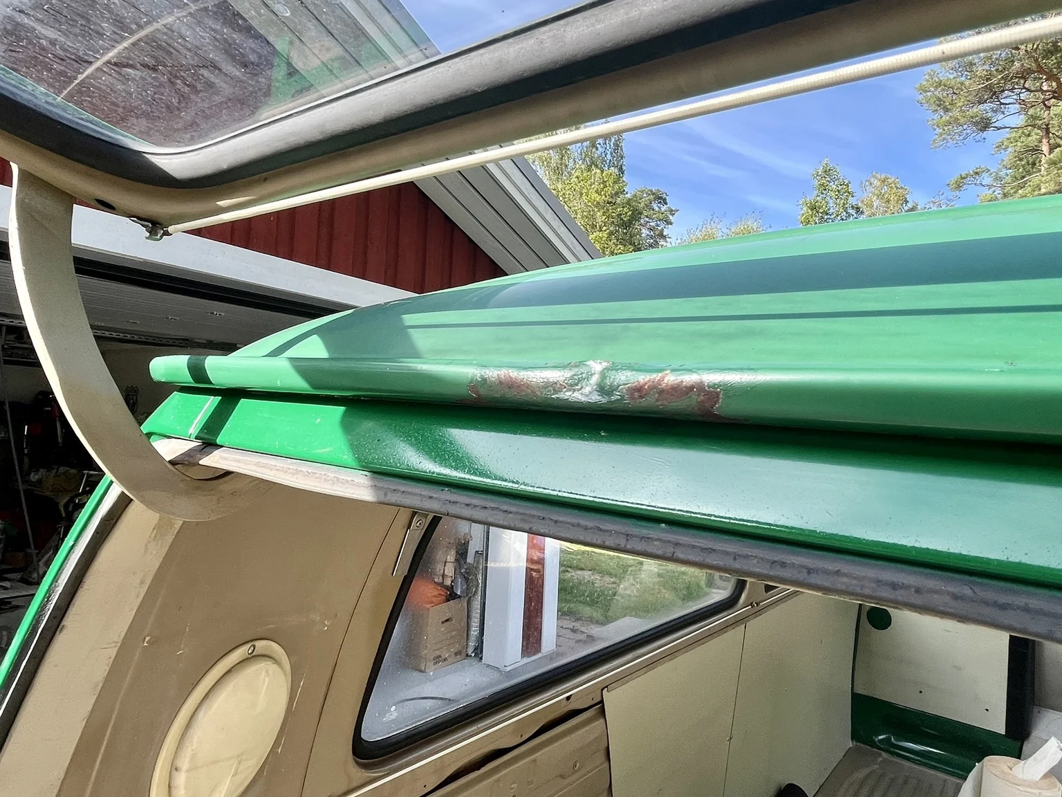 Interiörbild 1974 Volkswagen Transporter T2 (49)