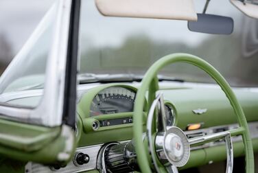 Interior image of 1956 Ford Thunderbird