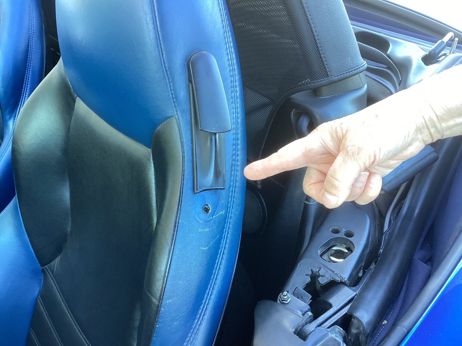 Interiörbild 1998 BMW Z3 M Roadster