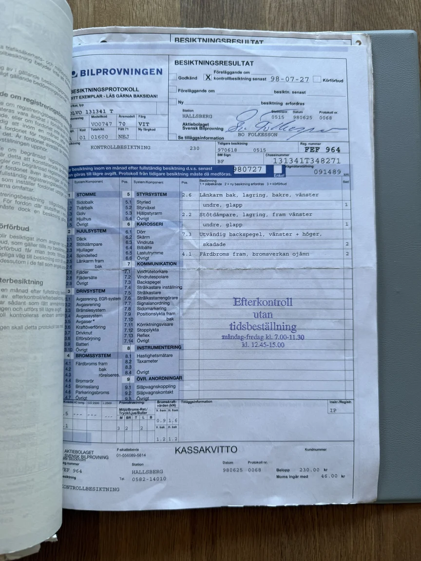 Documentation for 1970 Volvo Amazon (35)