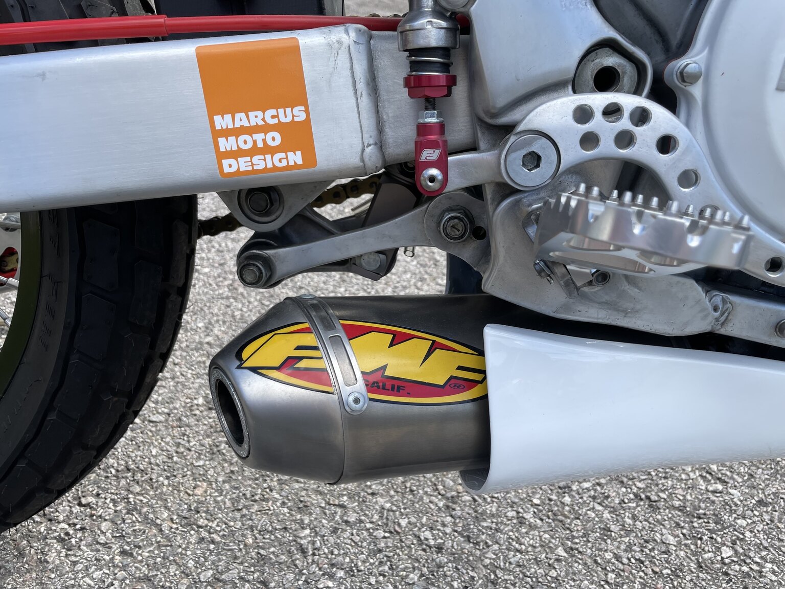 Image of 2006 Marcus Moto Design CRF Tracker mechanics