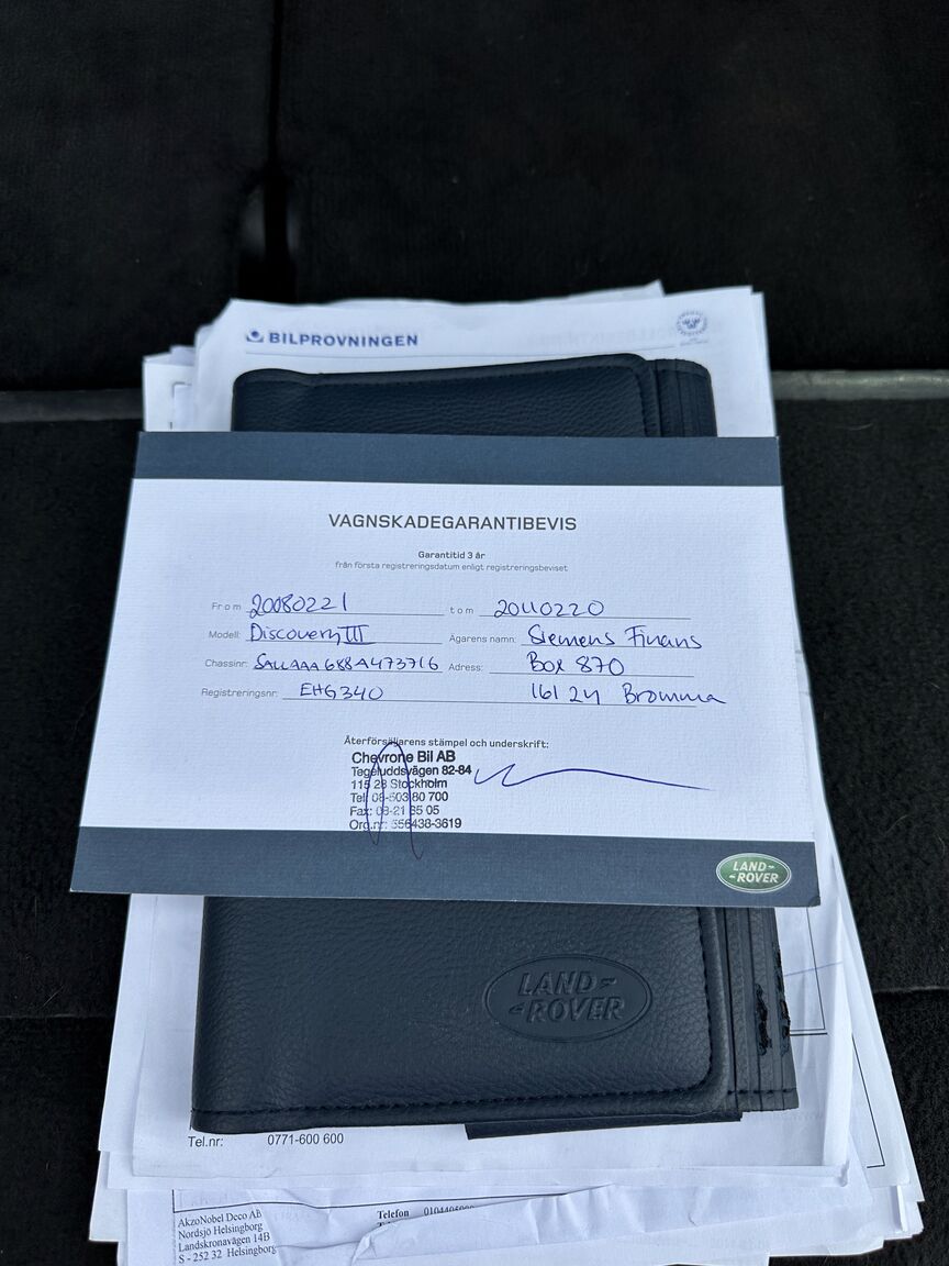 Dokumentation för 2008 Land Rover Discovery TDV6 SE (13)