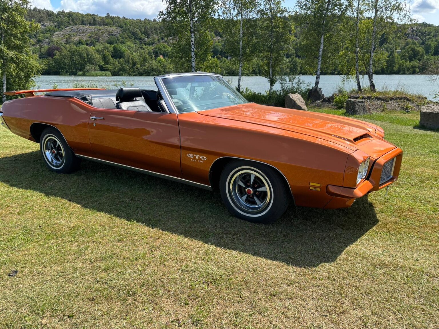 Exteriörbild på 1971 Pontiac GTO 455 HO Convertible 