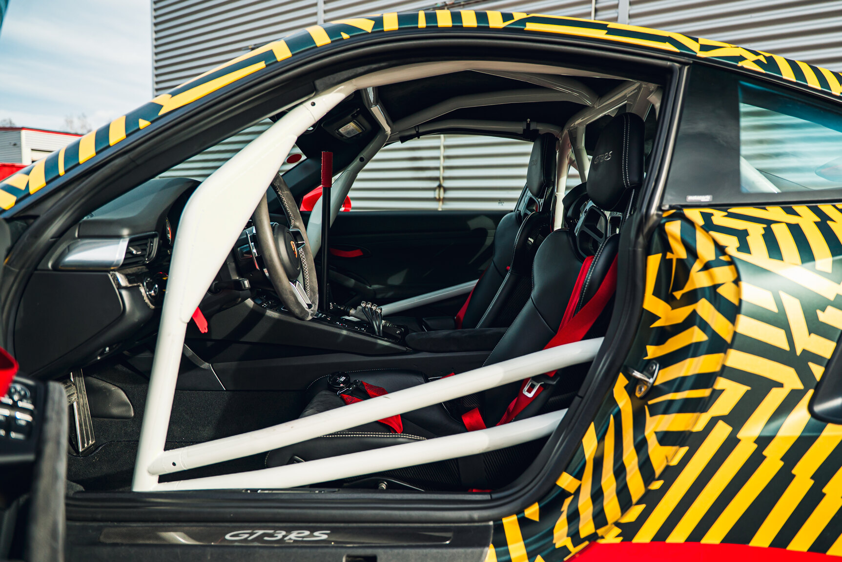 Interiörbild 2016 Porsche 911 GT3 RS PDK "Rally Build"