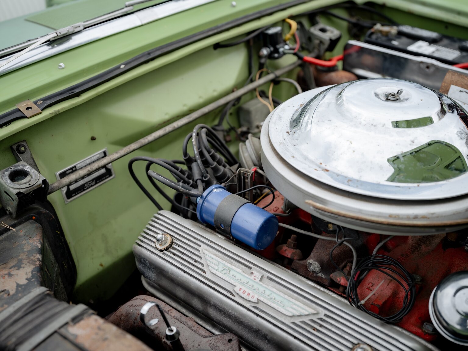 Image of 1956 Ford Thunderbird (20) mechanics